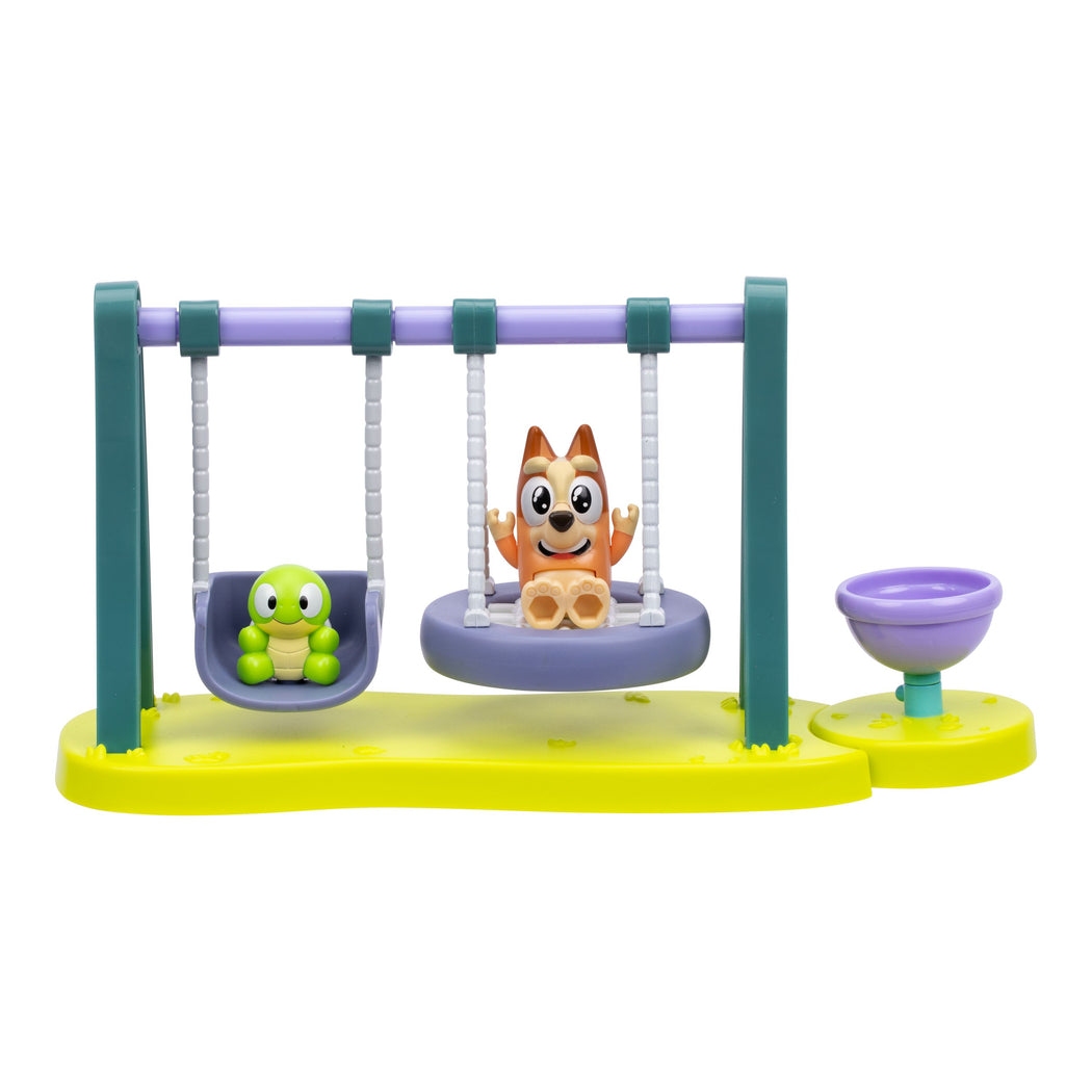 Bluey Let's Play Chef Mini Playset Turtle Boy Playground - 3