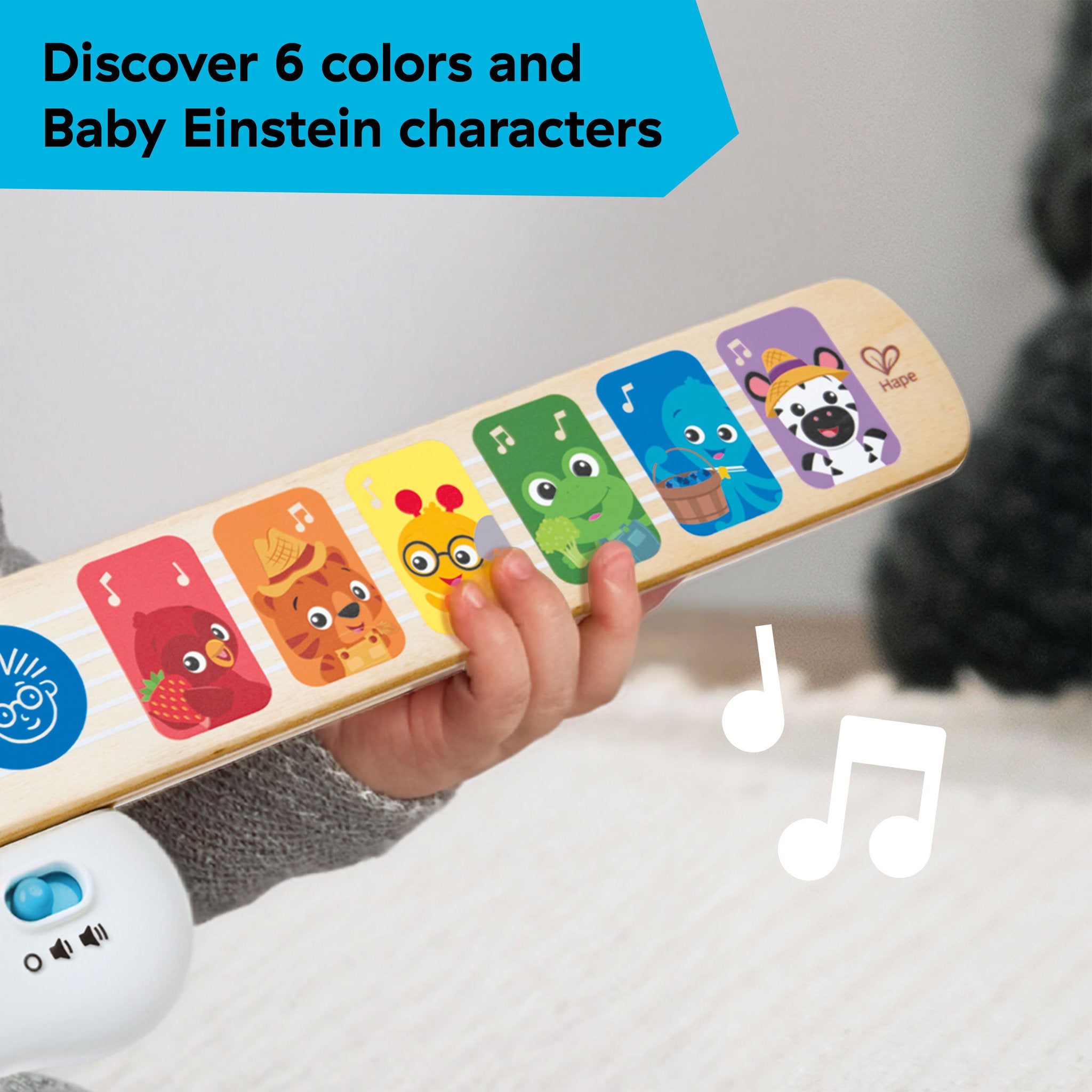 Baby Einstein Hape Rock & Strum Magic Touch Guitar Toy