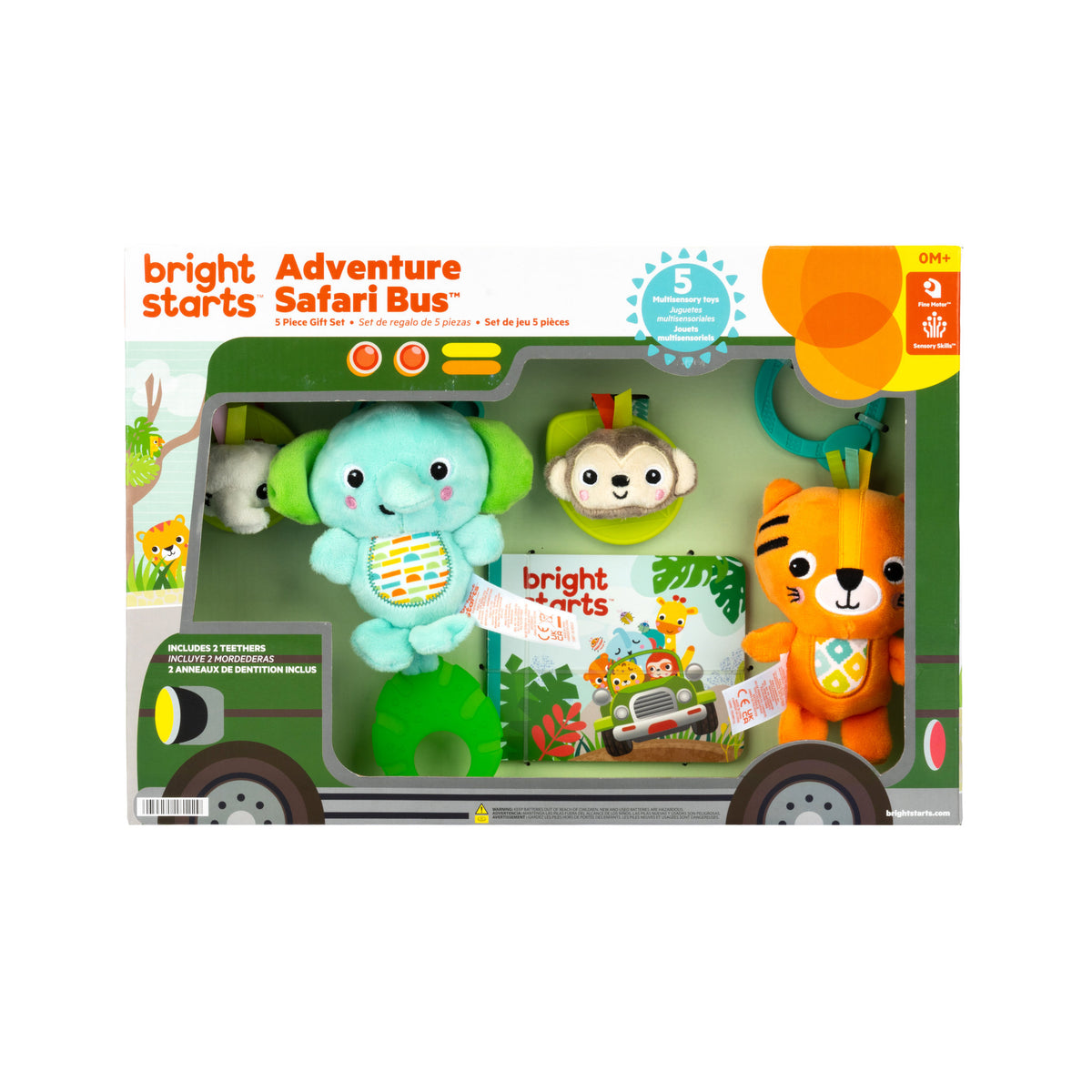Bright Start Adventure Safari Bus 5 Piece