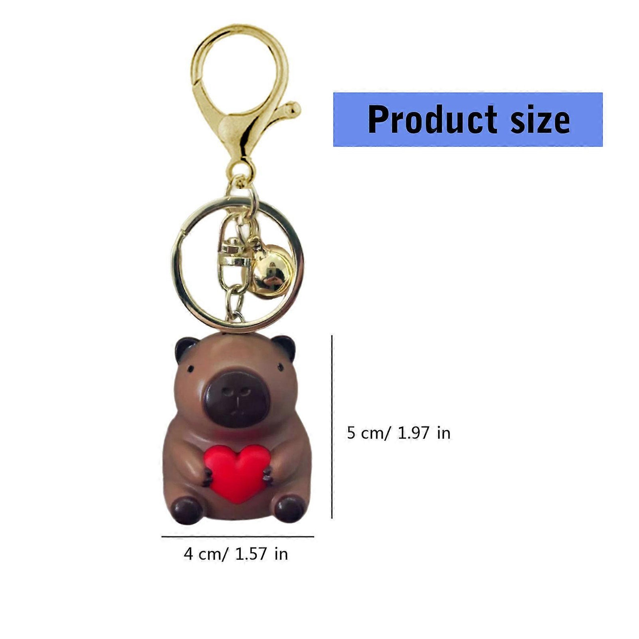 Capybara Talking Keychain Assorted Styles