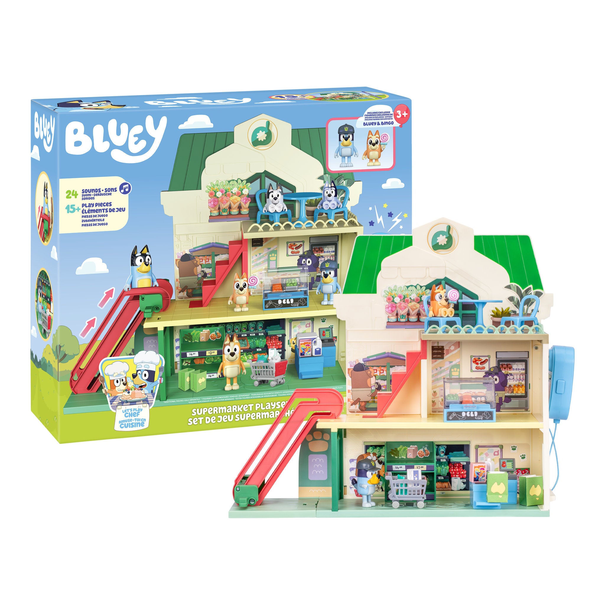 Bluey Supermarket Playset
