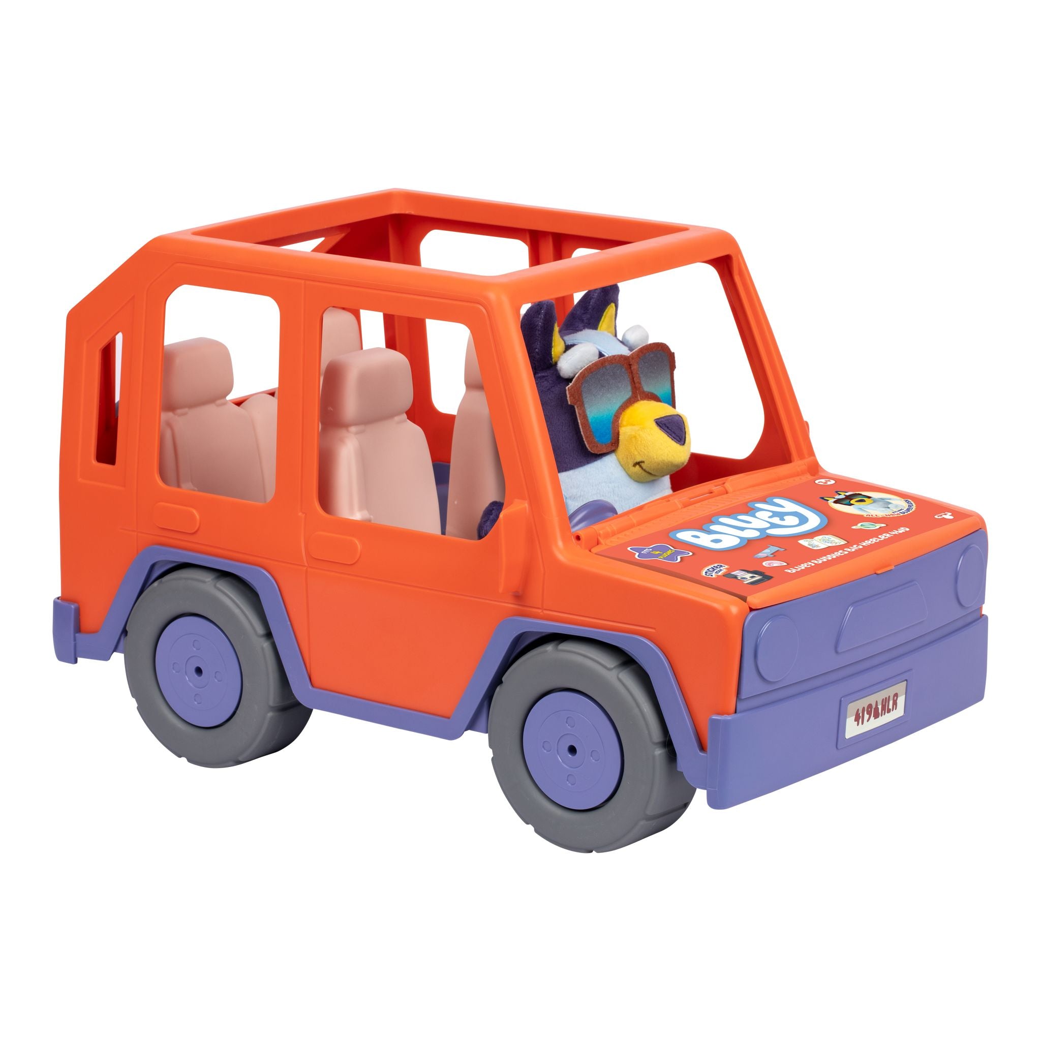 Bluey Buddies Big Heeler 4WD With 8 Inch Plush