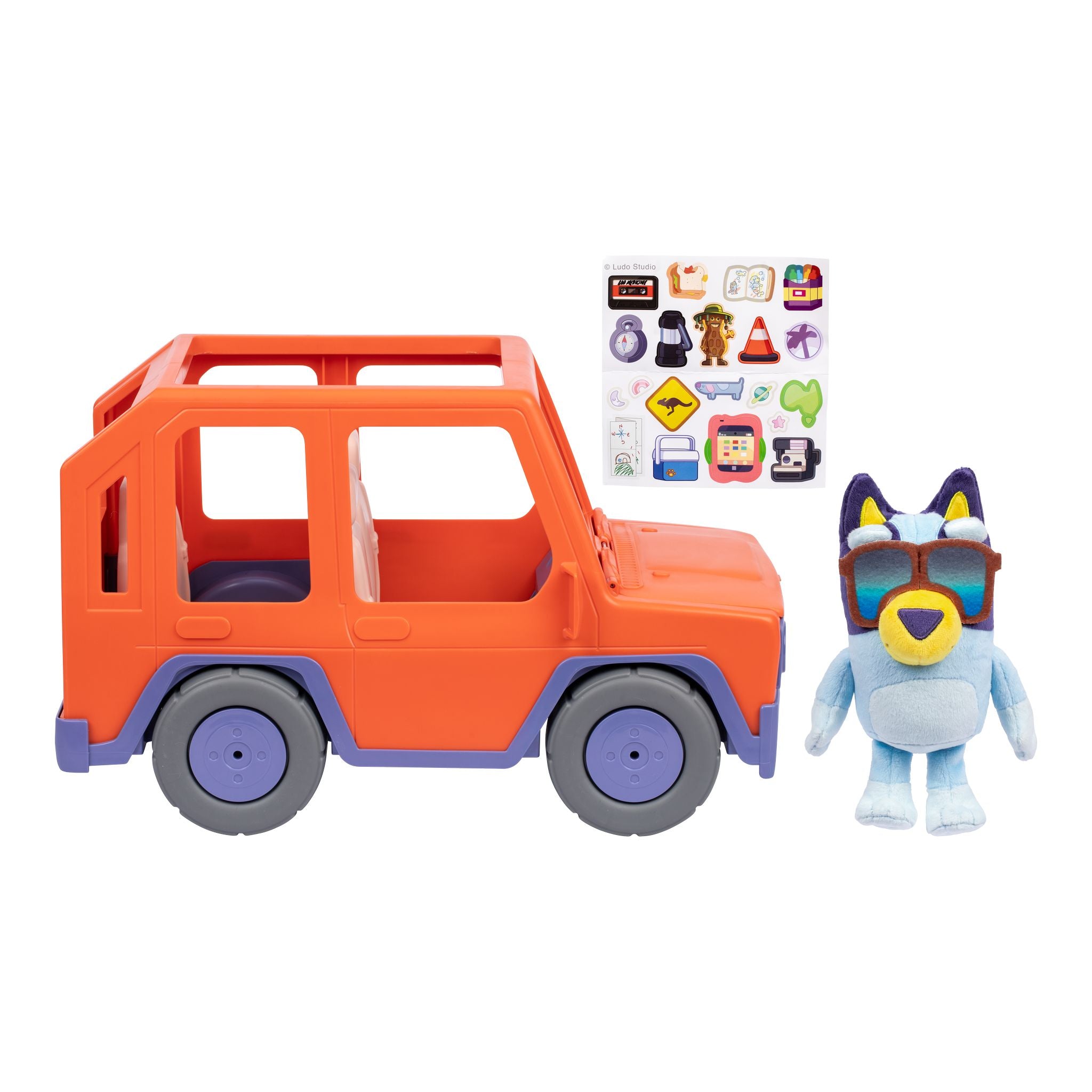 Bluey Buddies Big Heeler 4WD With 8 Inch Plush
