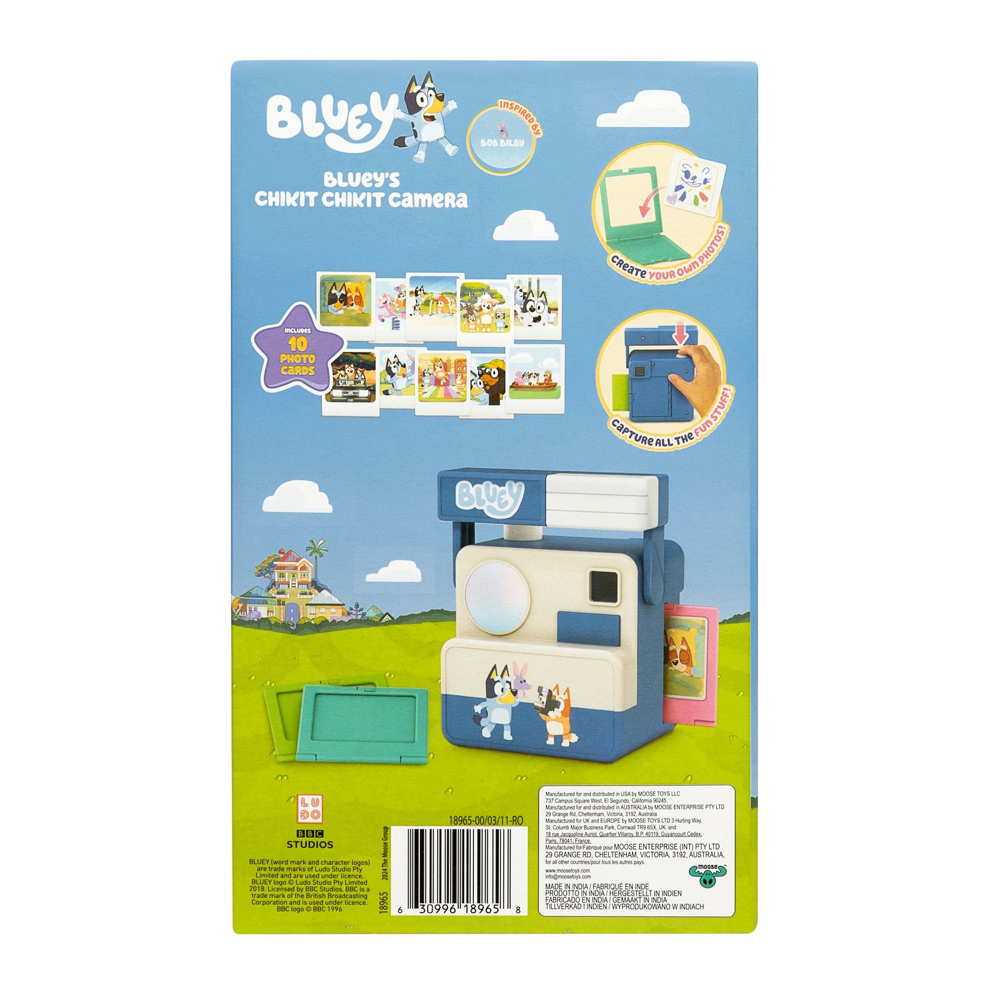 Bluey Chikit Chikit Camera - Toyworld Australia