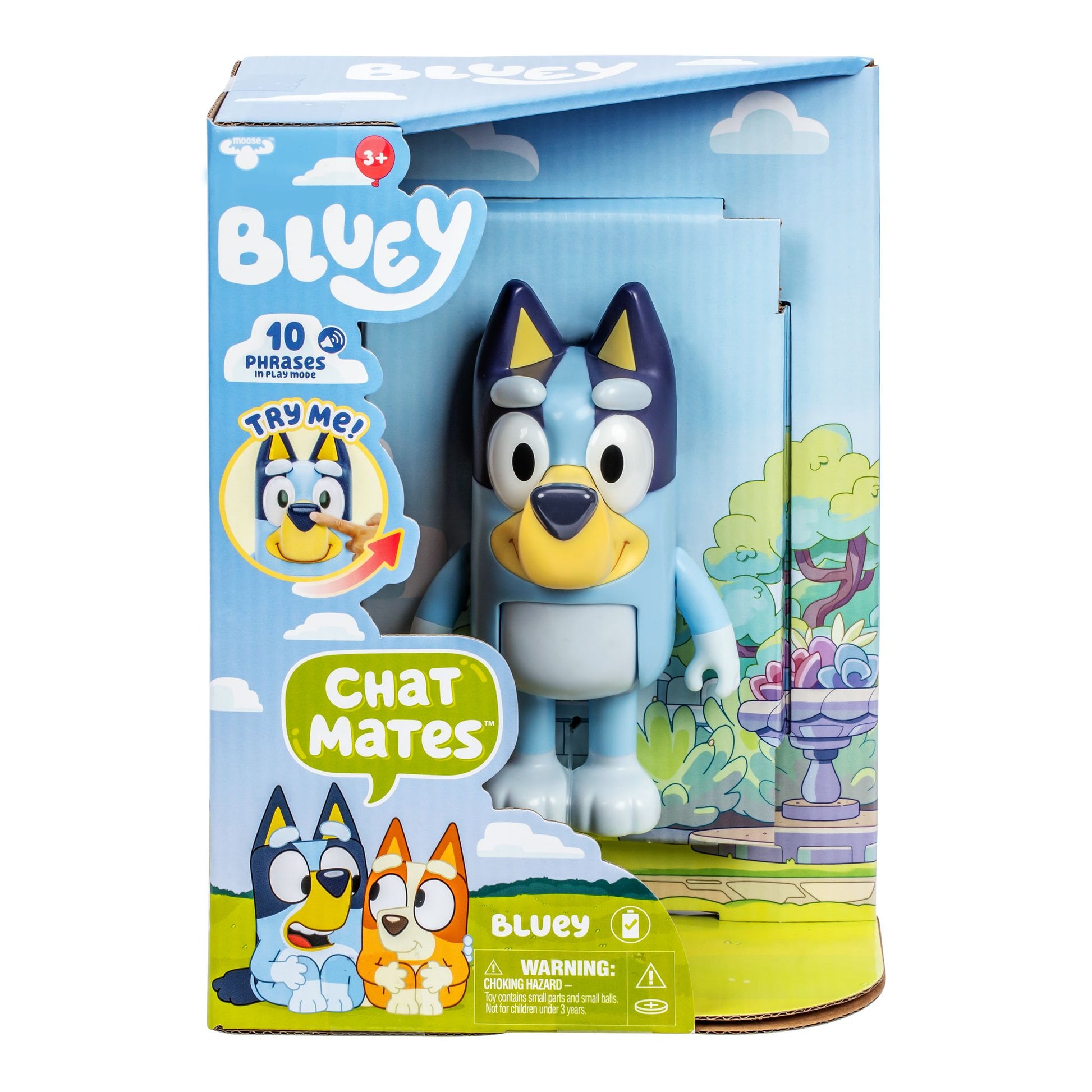 Bluey Chat Mates Talking Figure Bluey - Toyworld Australia