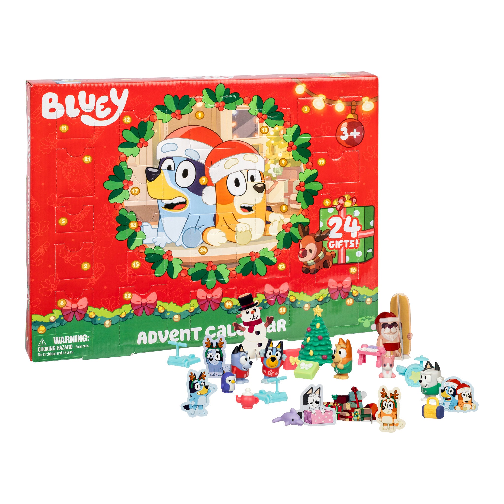 Bluey Mini Figures Christmas Advent Calendar