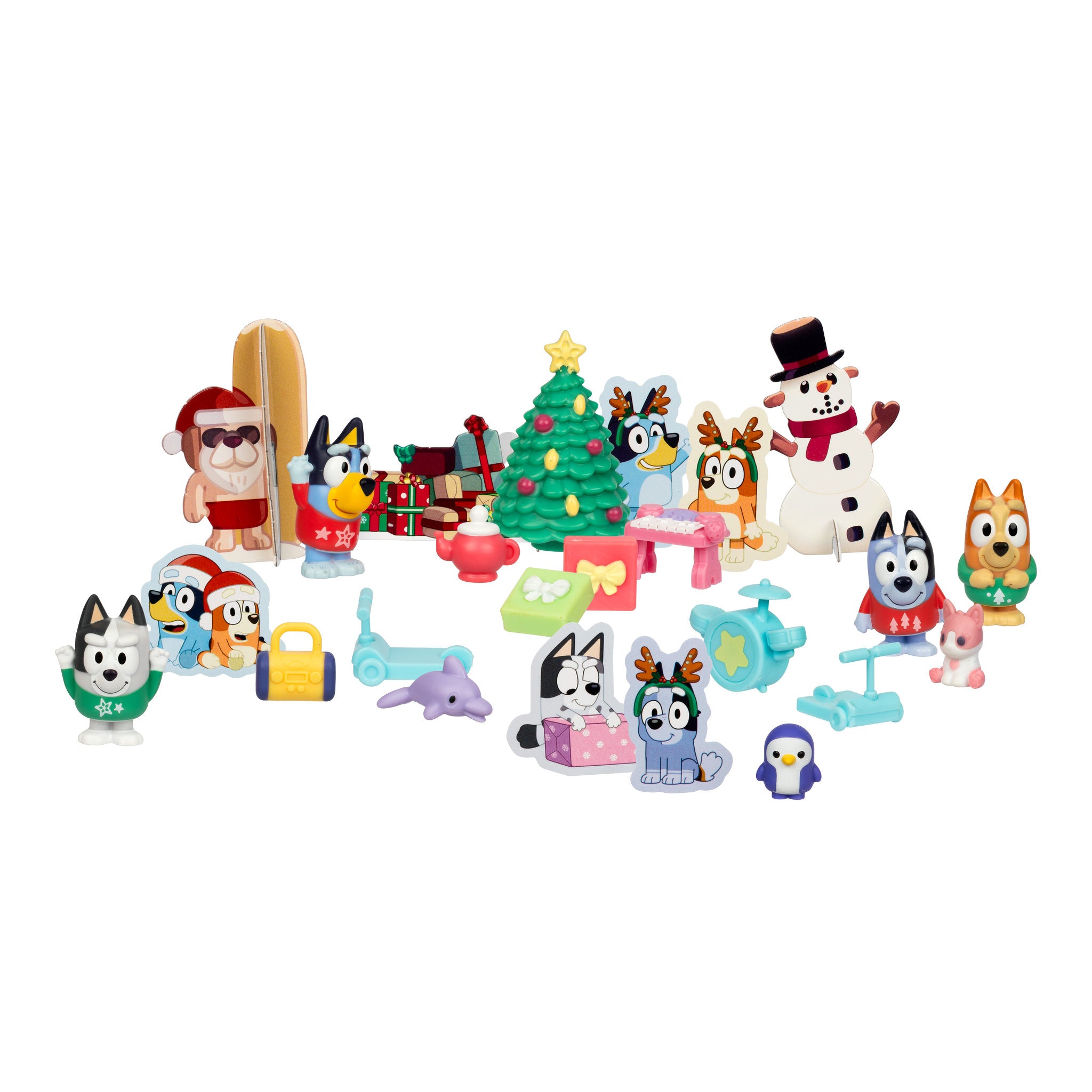 Bluey Mini Figures Christmas Advent Calendar