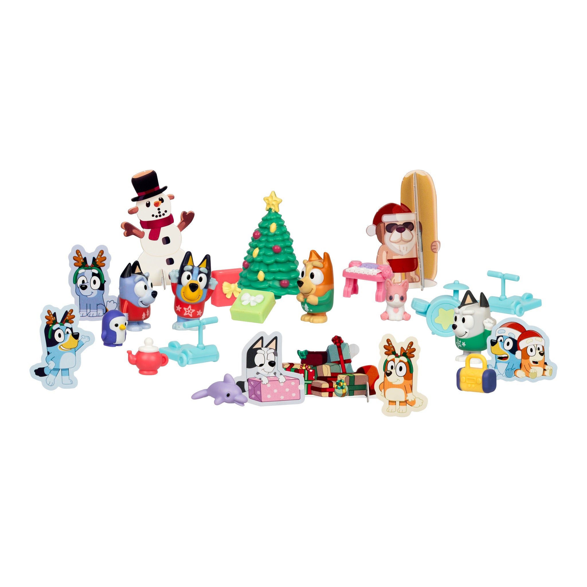 Bluey Mini Figures Christmas Advent Calendar