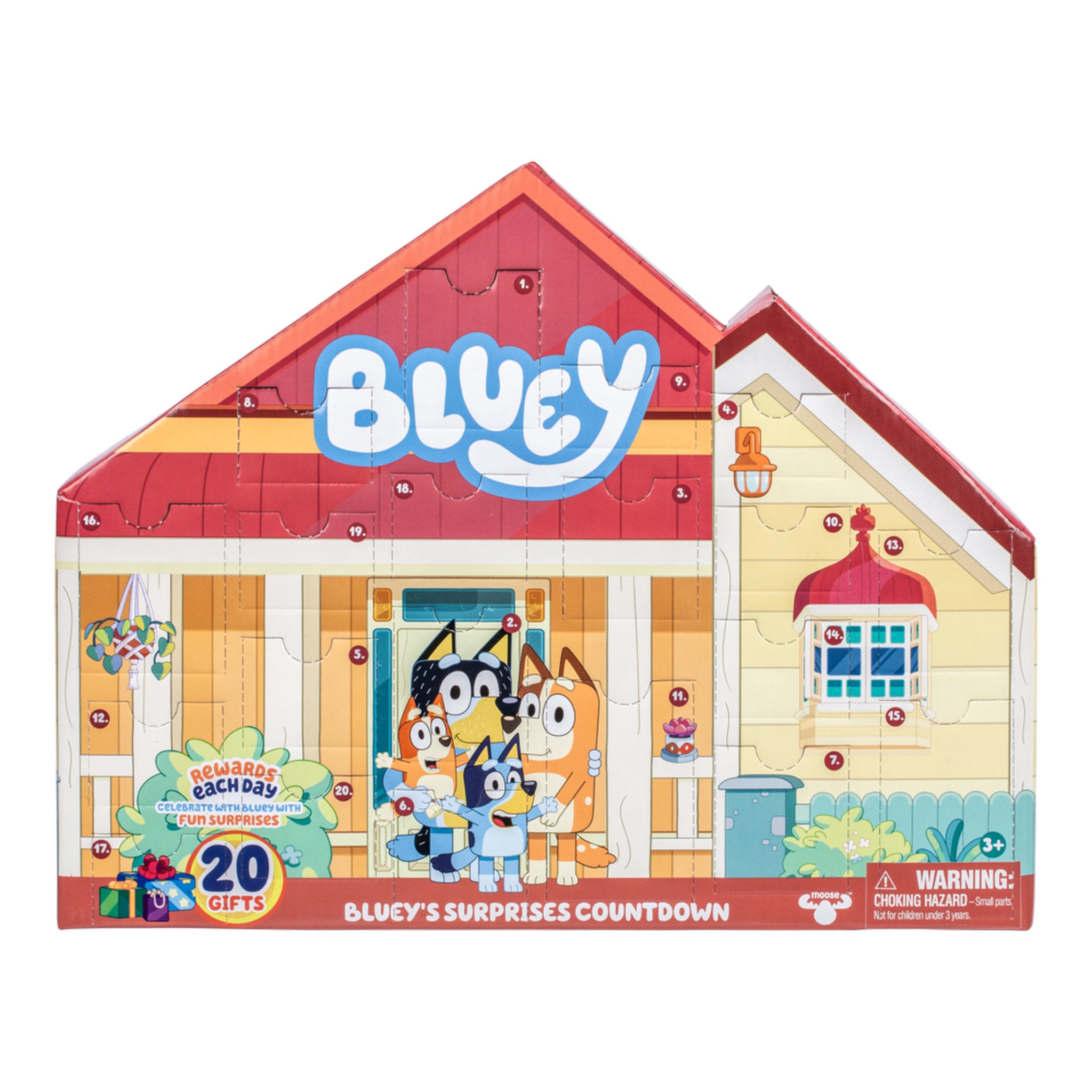 Bluey Any Occasion Surprise Countdown Calendar