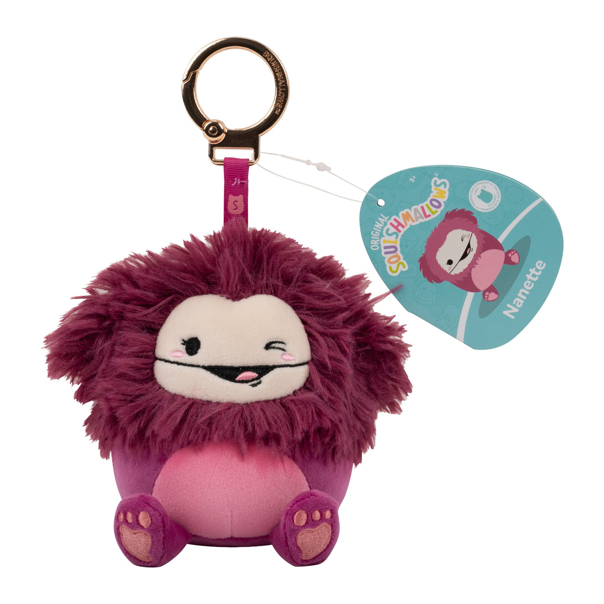 Squishmallows Push 4 Inch Clips Mystery Bag