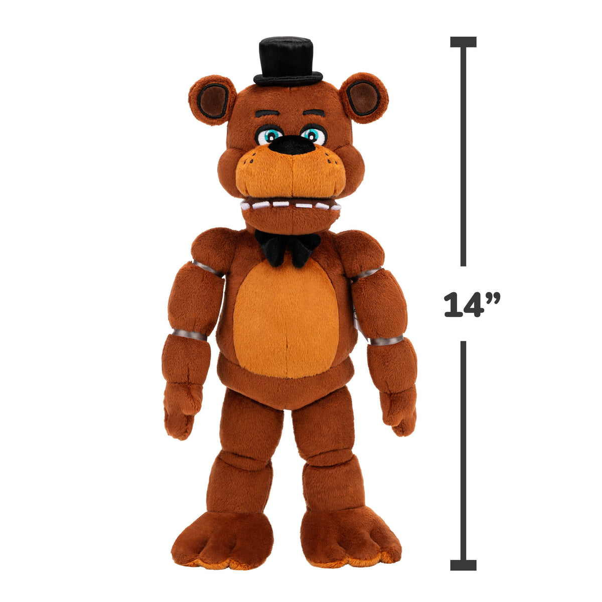 Five Nights at Freddy's Poseable 14 Inch Plush with Sound - Freddy