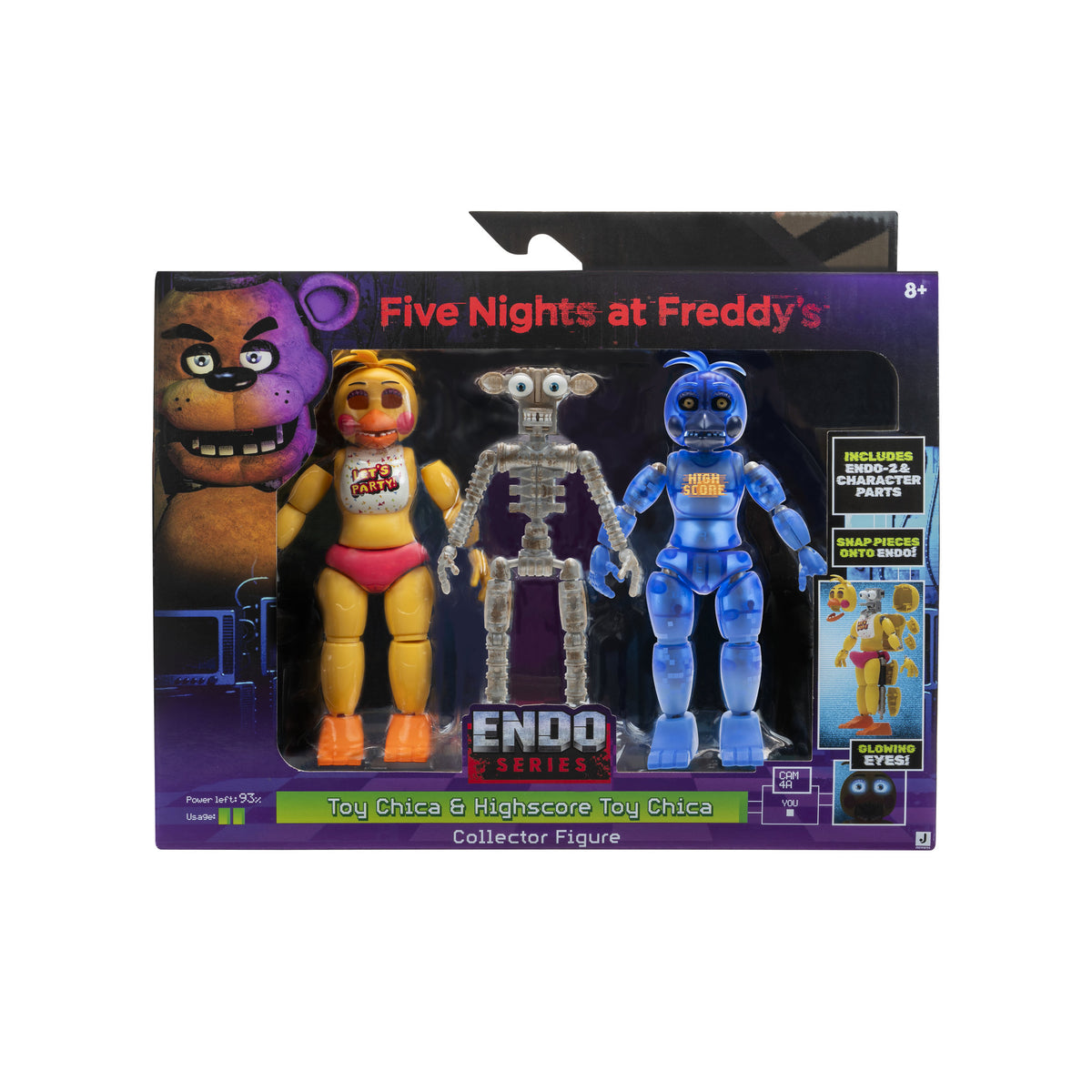 Five Nights at Freddy’s 6 Inch Endo-Series Figure - Chica & Highscore Chica