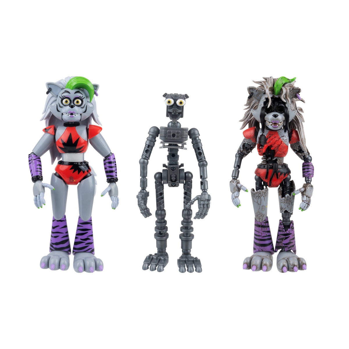 Five Nights at Freddy’s 6 Inch Endo-Series Figure - Roxanne Wolf & Shattered Roxanne Wolf