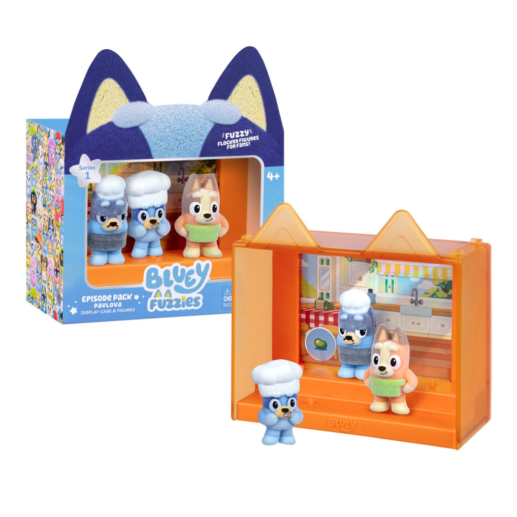 Bluey Fuzzies S1 Episode Pack Assorted Styles - 3