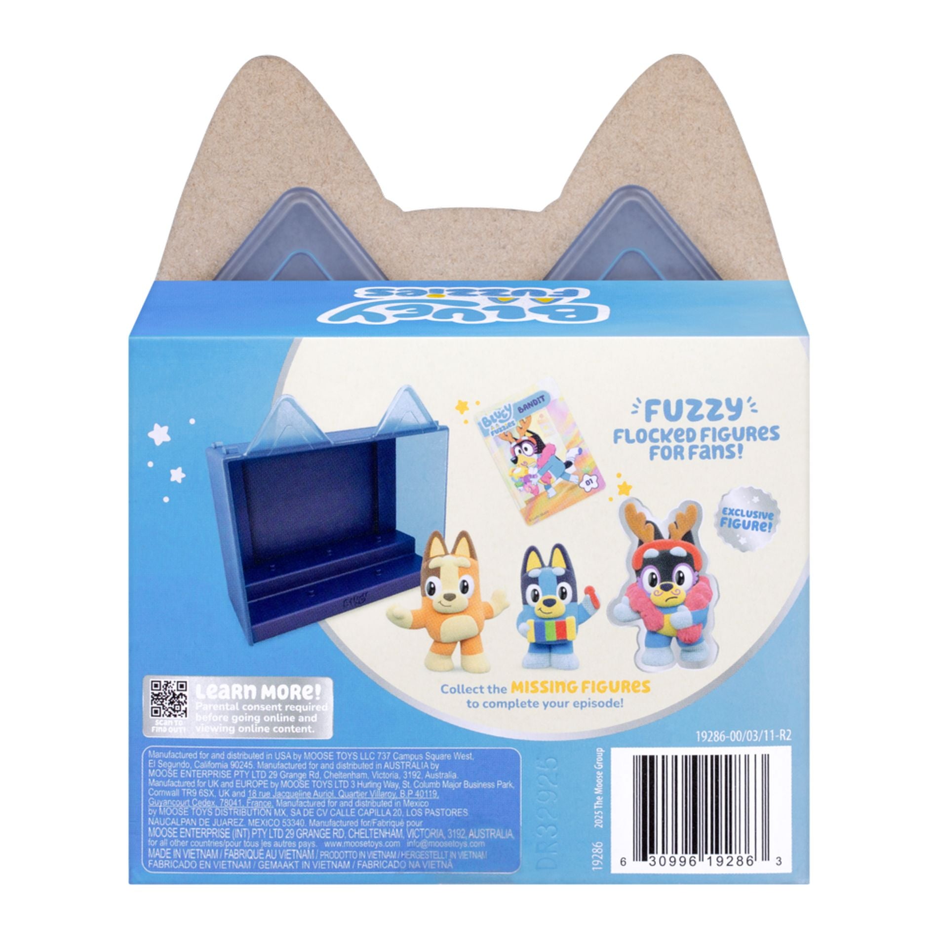 Bluey Fuzzies S1 Episode Pack Assorted Styles