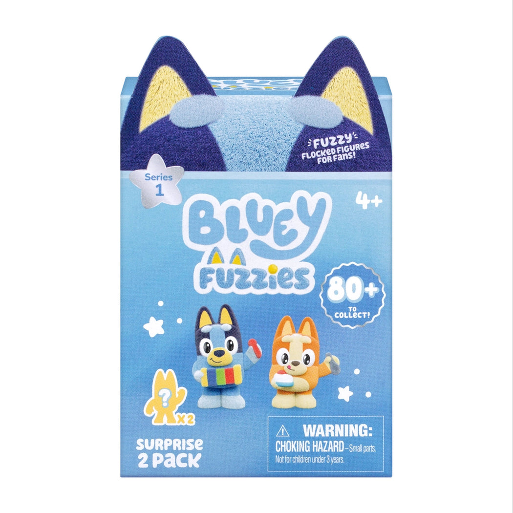 Bluey Fuzzies S1 Surprise 2-Pack Blind Box - 3