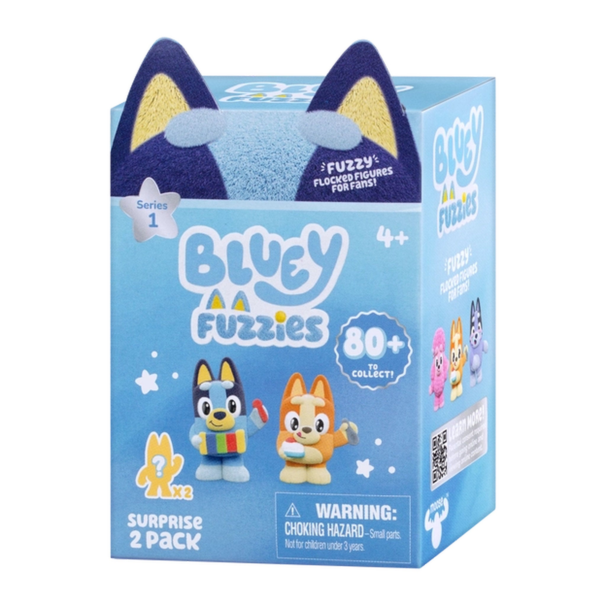 Bluey Fuzzies S1 Surprise 2-Pack Blind Box
