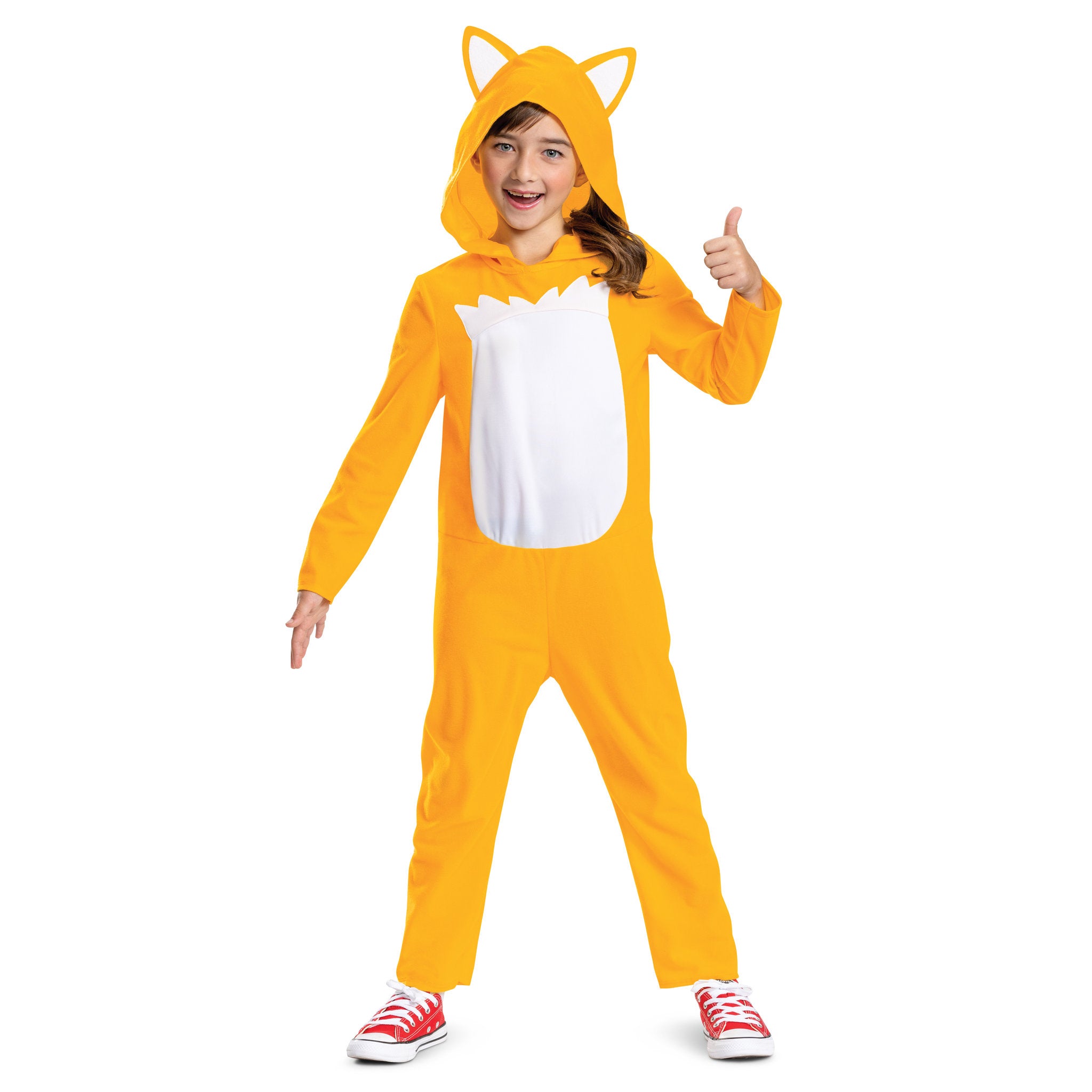 Sonic Tails Movie Fancy Dress Costume