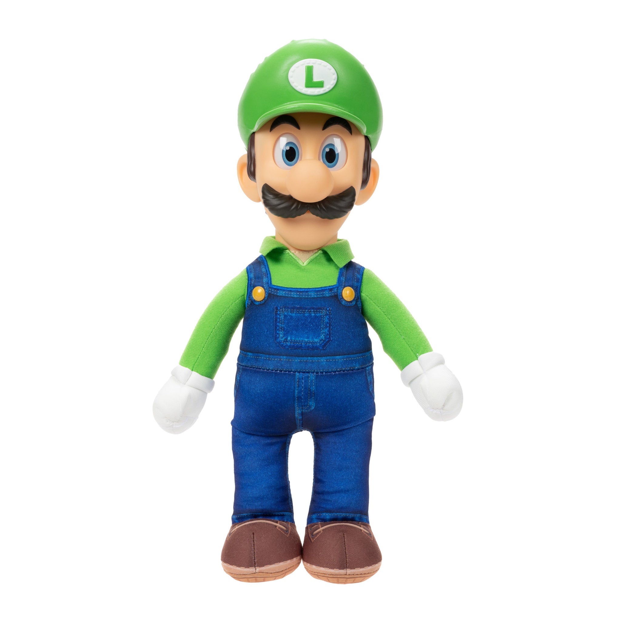 Super Mario Movie 12 Inch Roto Plush Luigi - Toyworld Australia