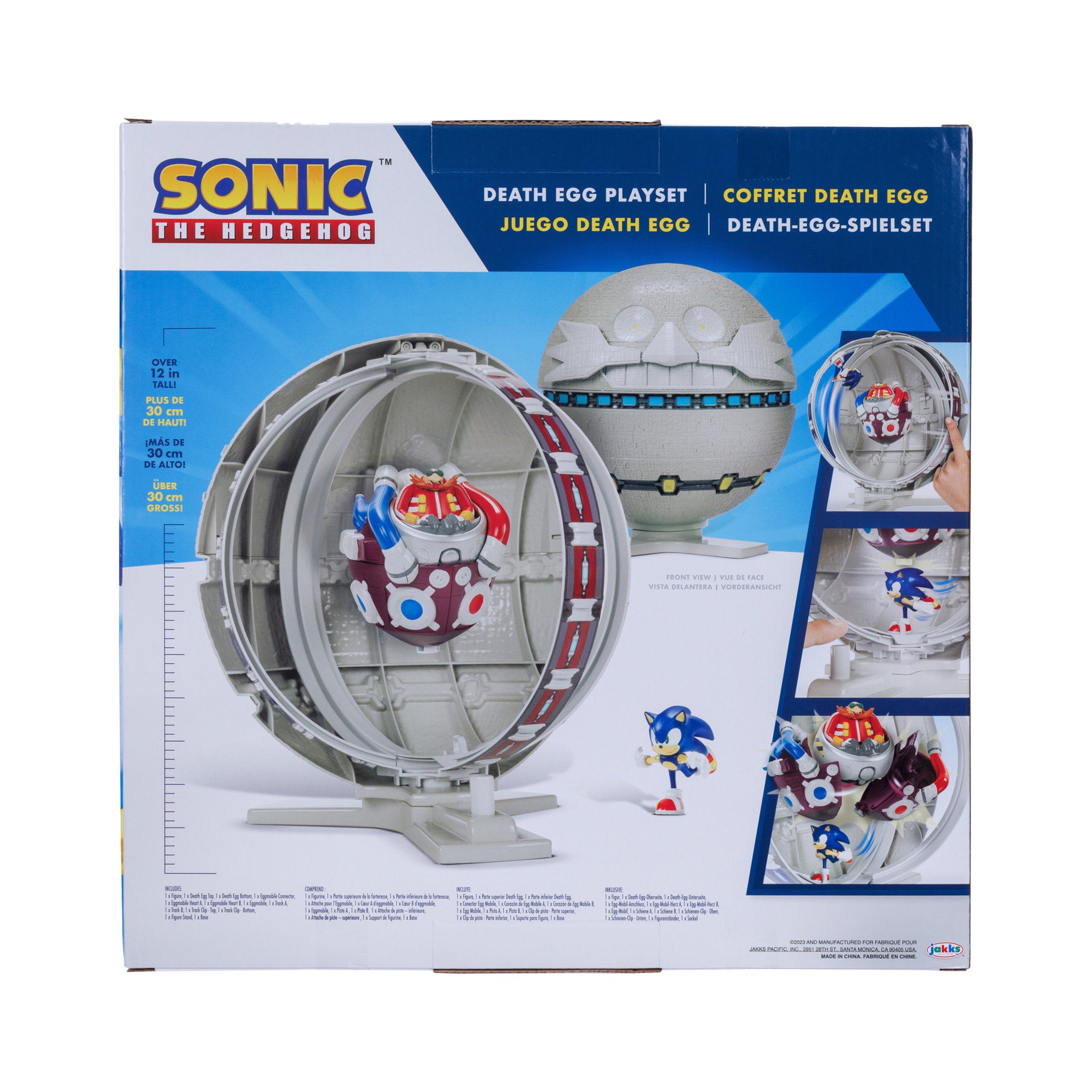 Sonic 2.5 Inch Death Egg Playset With Sonic