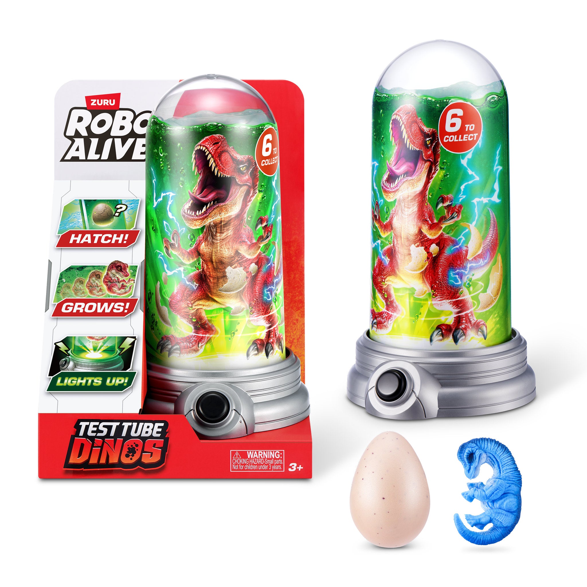ZURU Robo Alive Test Tube Dinos Blind Tube