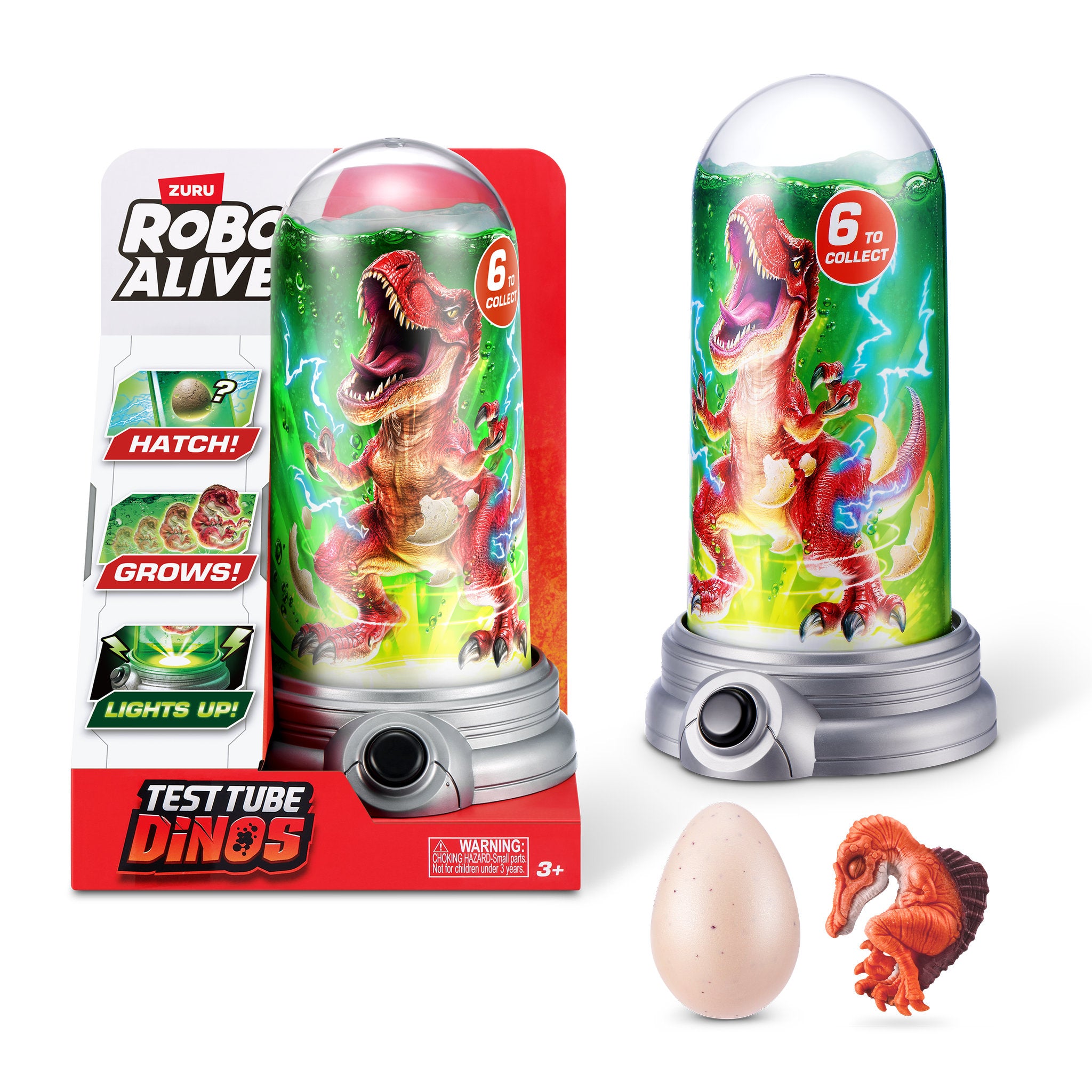 ZURU Robo Alive Test Tube Dinos Blind Tube