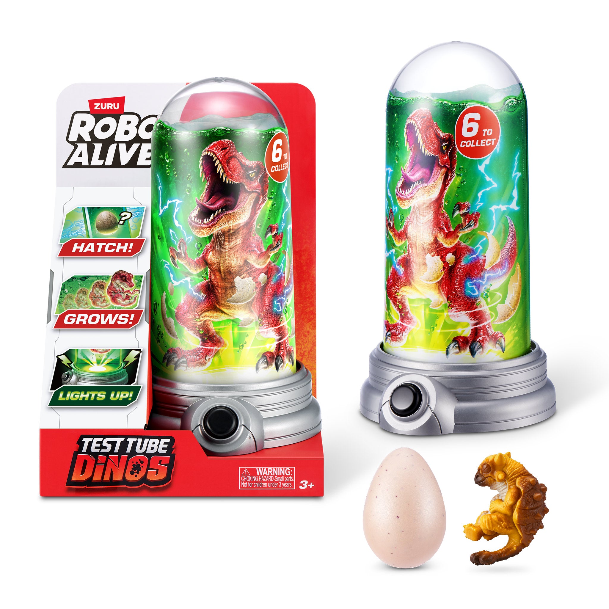 ZURU Robo Alive Test Tube Dinos Blind Tube