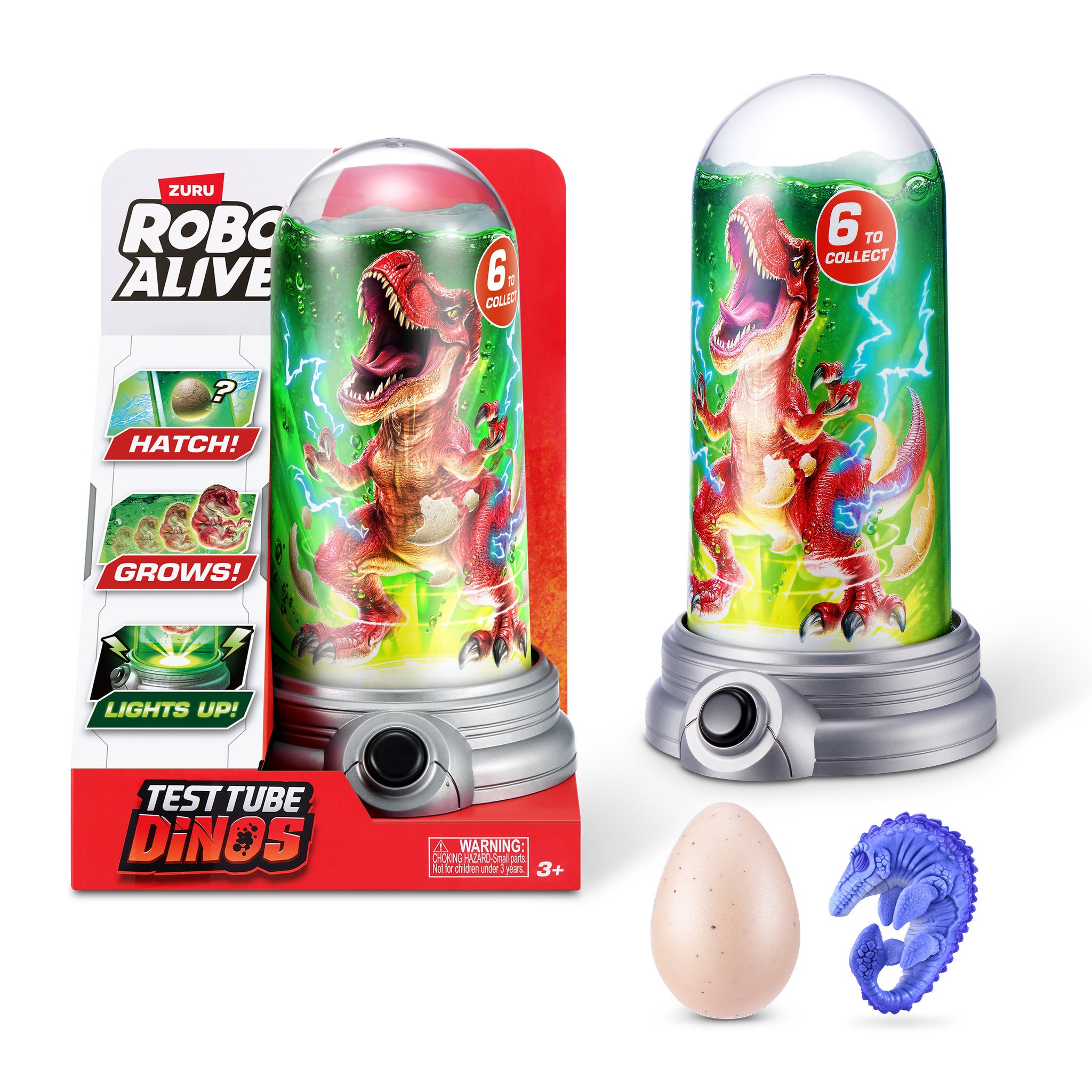 ZURU Robo Alive Test Tube Dinos Blind Tube
