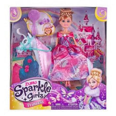 SPARKLE GIRLZ 10 INCH PRINCESS DOLL WITH HORSE PLAYSET
