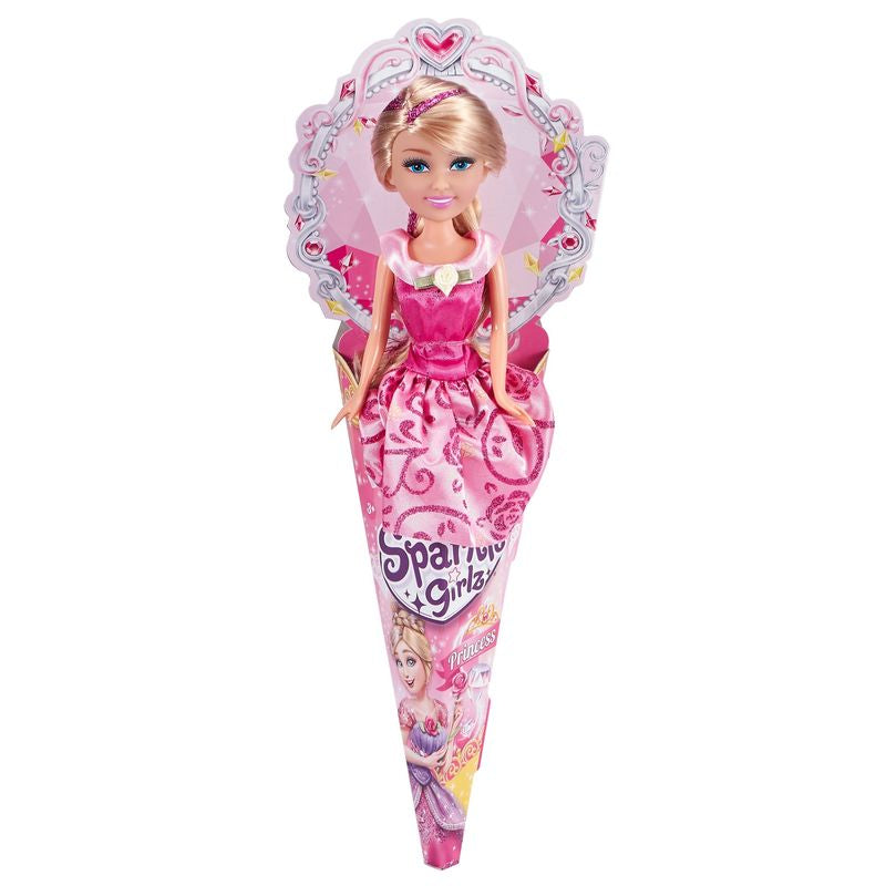 ZURU Sparkle Girlz Princess Cone Doll Assorted Styles - Toyworld Australia