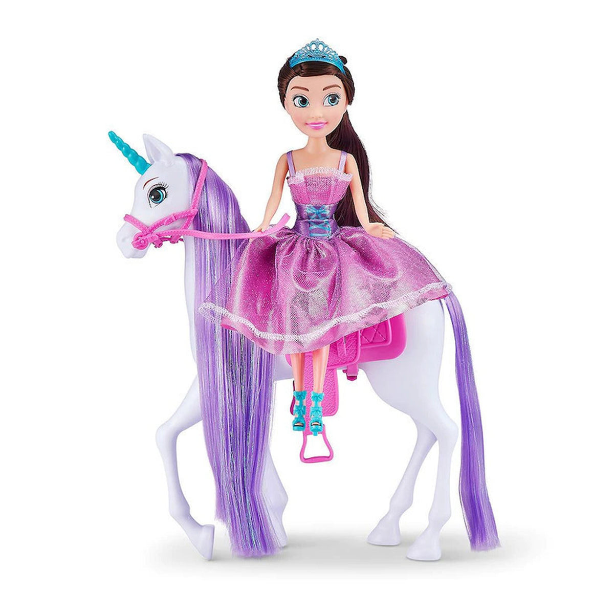 ZURU Sparkle Girlz Princess Doll & Horse Playset - Brunette