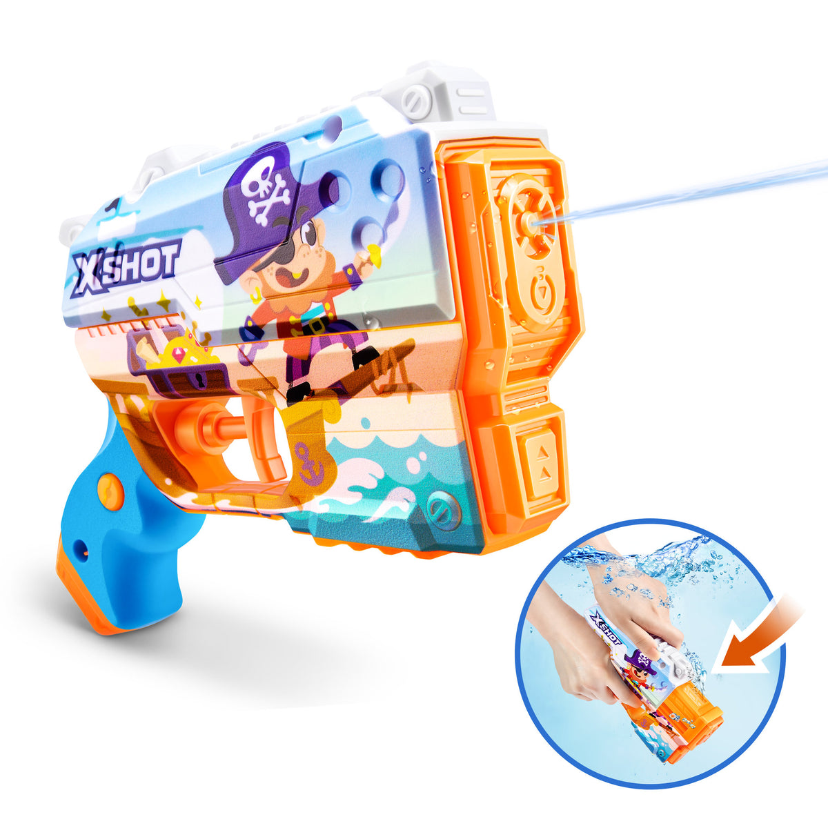 ZURU X Shot Junior Water Blaster Pirate