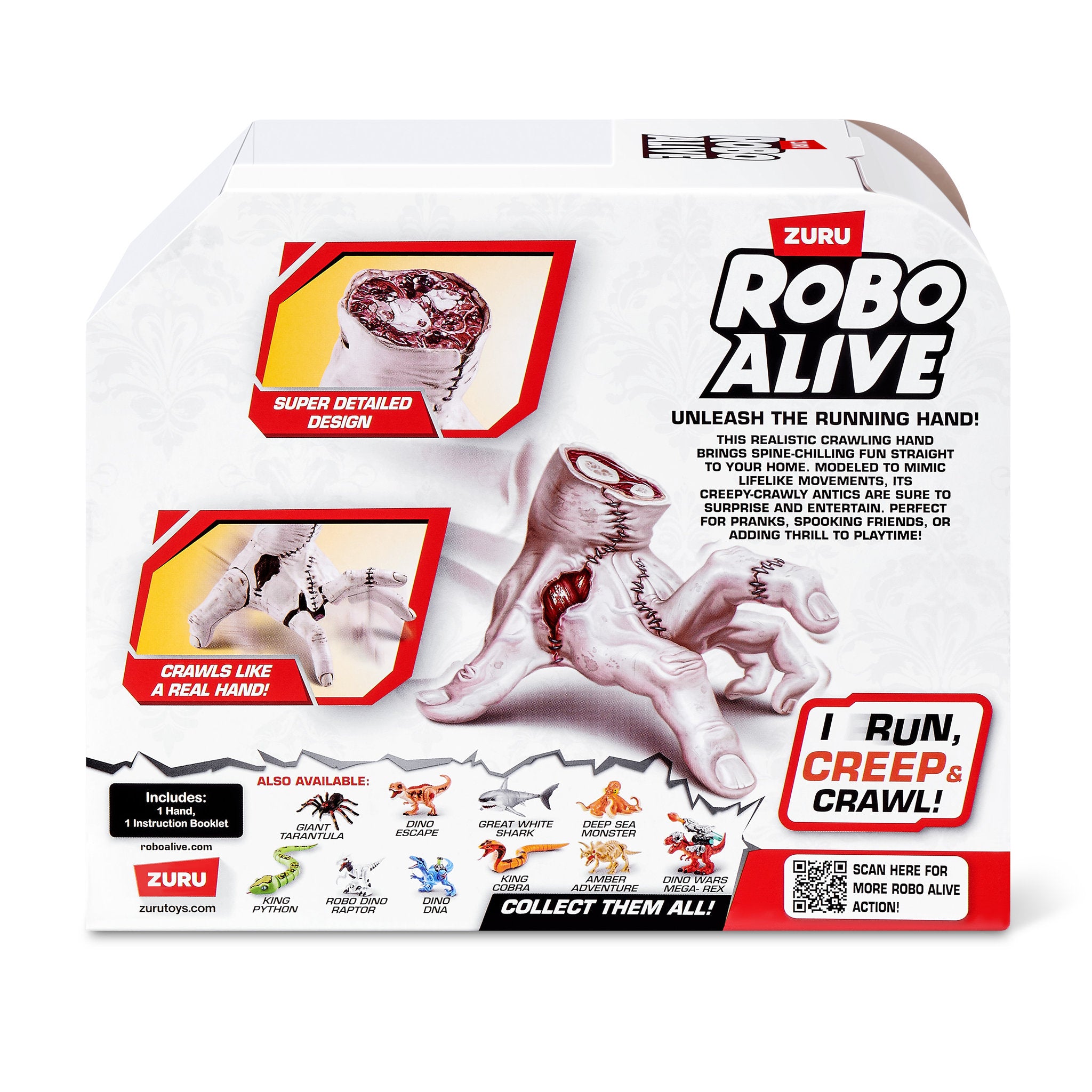 ZURU Robo Alive Horror Running Hand