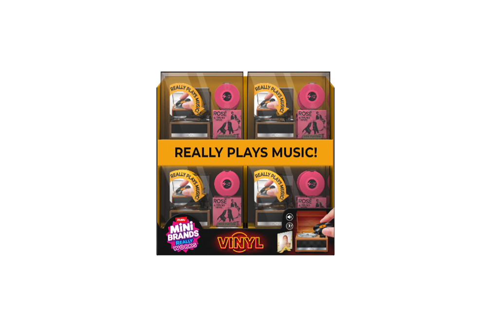 ZURU Mini Brands Vinyls Playset Series 1
