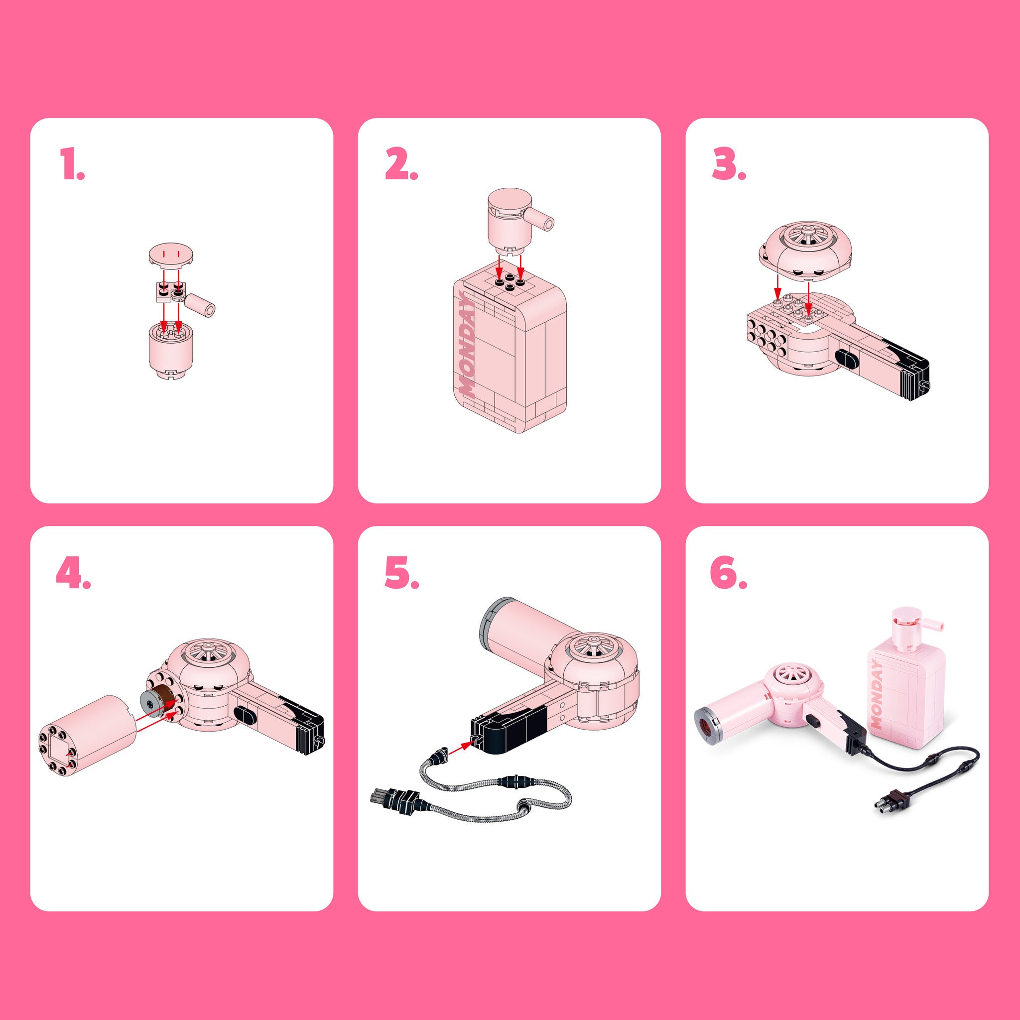 ZURU MAX Premium Beauty Series 1 - Hair Dryer & Shampoo