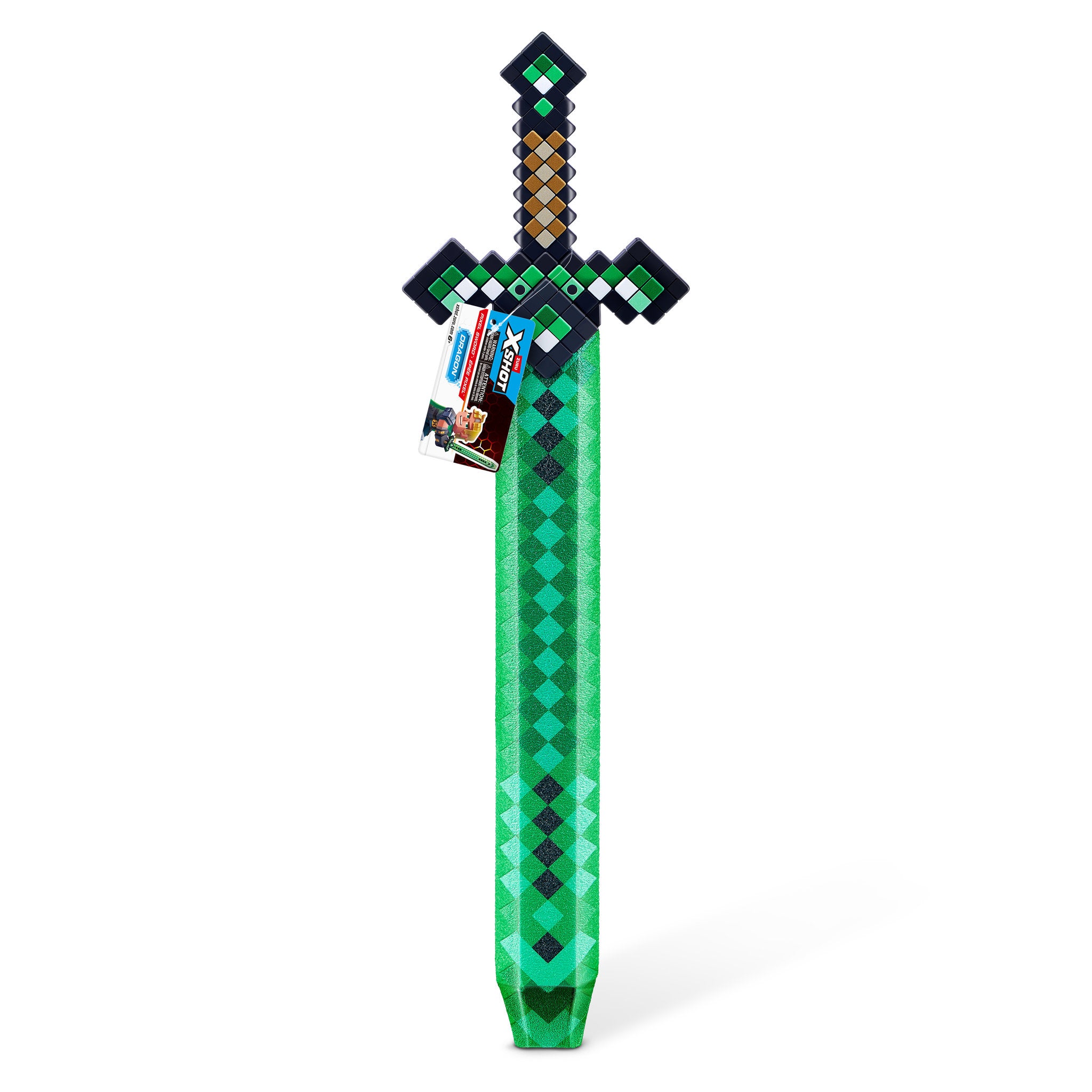 ZURU XSHOT Role Play Pixel Sword Assorted Styles