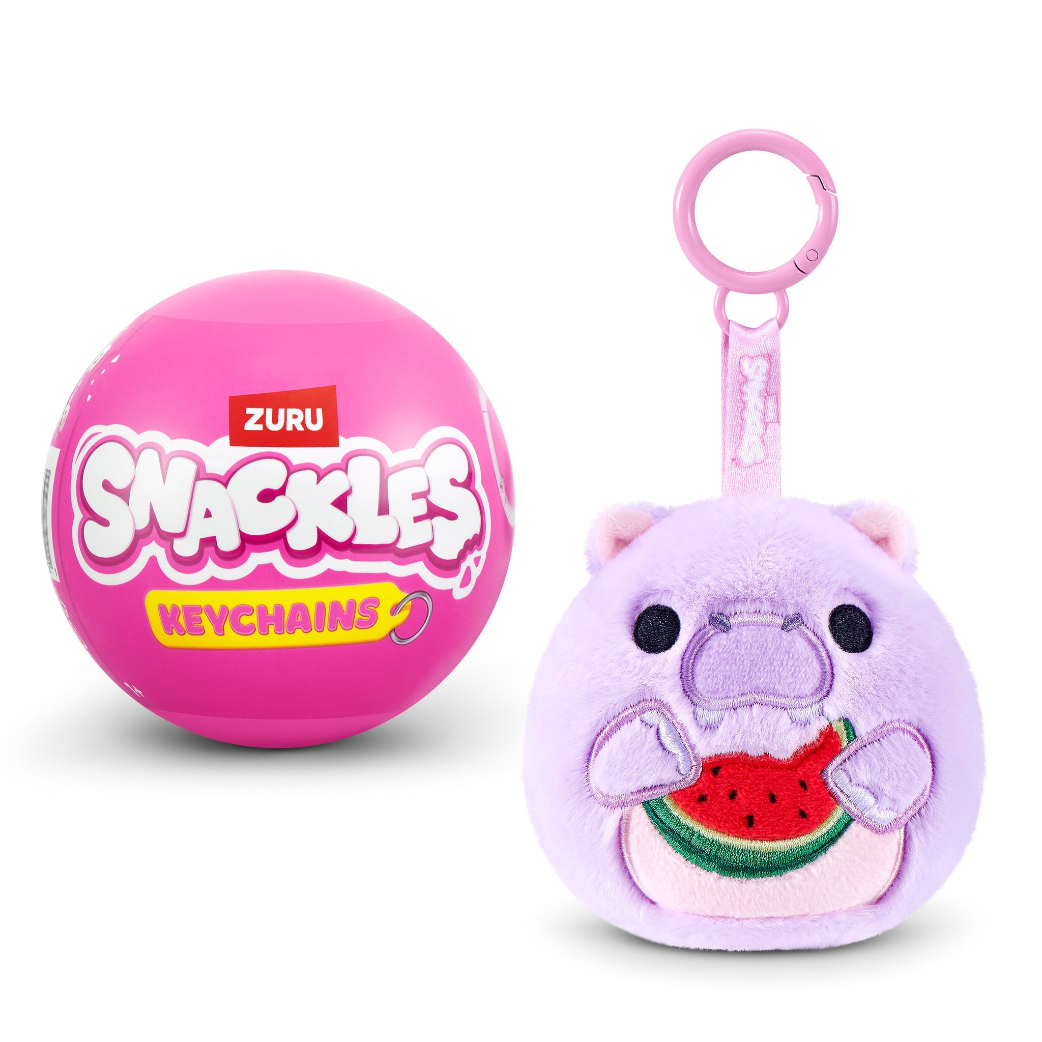 ZURU Snackles 3.5 Inch Keychains  Capsules S1 Assorted Style
