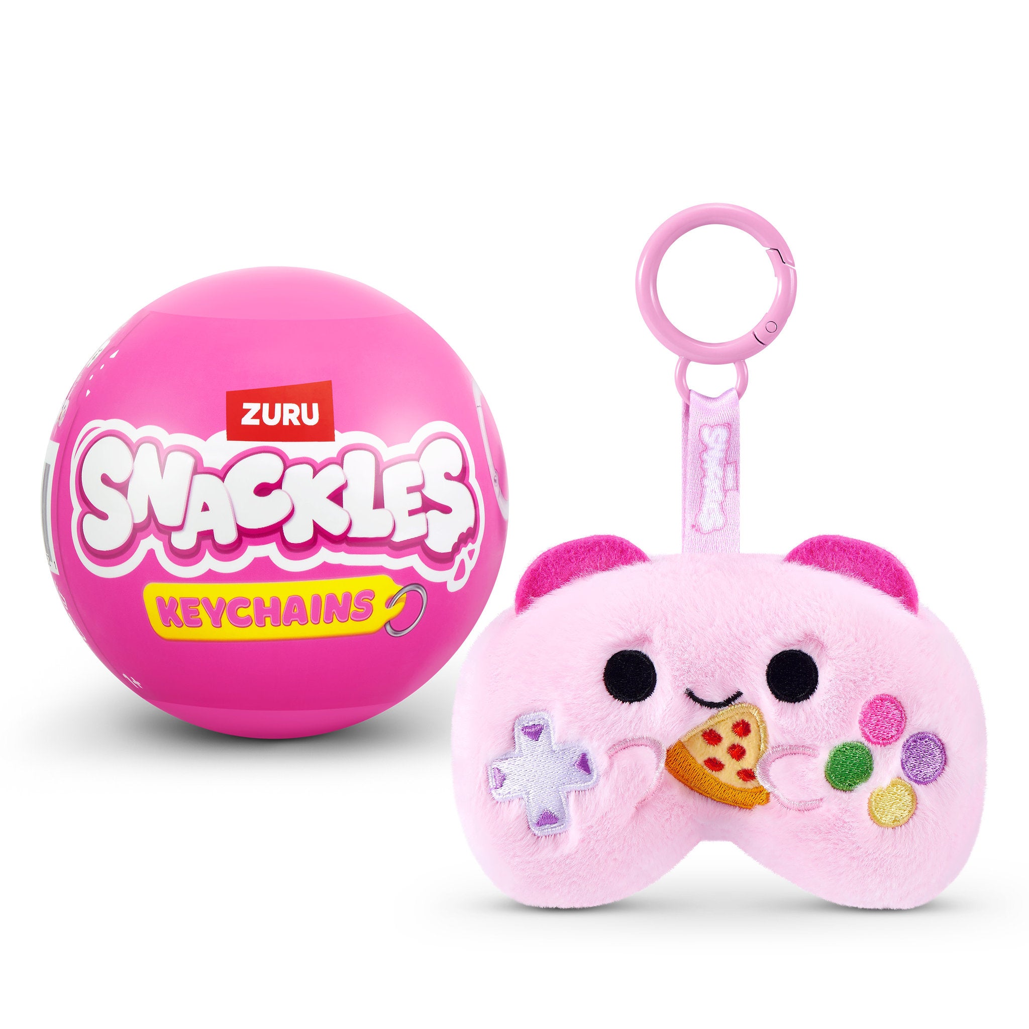 ZURU Snackles 3.5 Inch Keychains  Capsules S1 Assorted Style