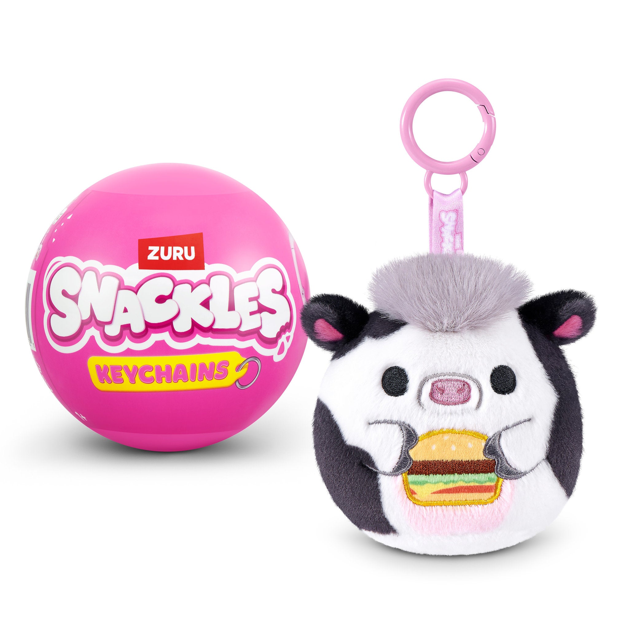 ZURU Snackles 3.5 Inch Keychains  Capsules S1 Assorted Style