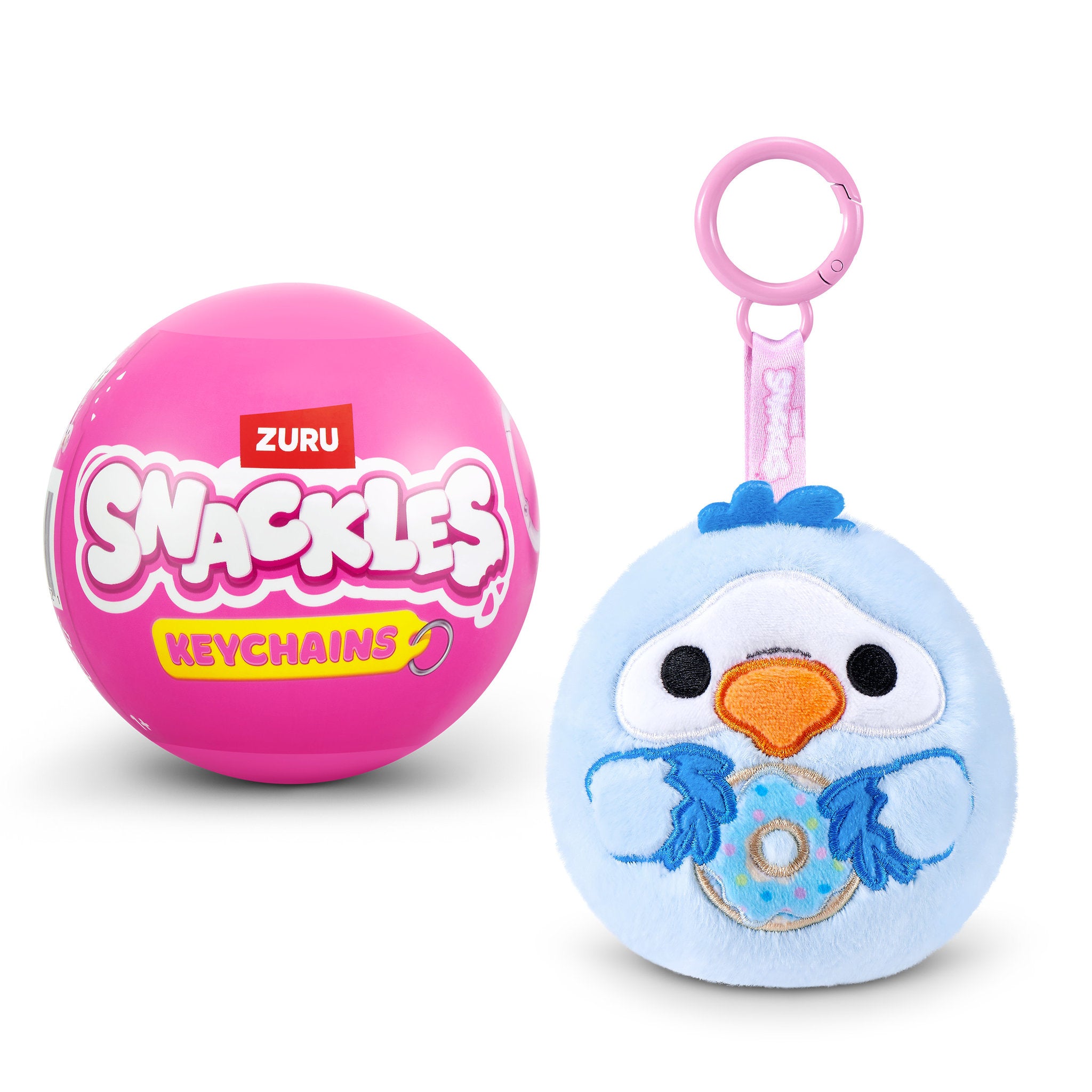 ZURU Snackles 3.5 Inch Keychains  Capsules S1 Assorted Style