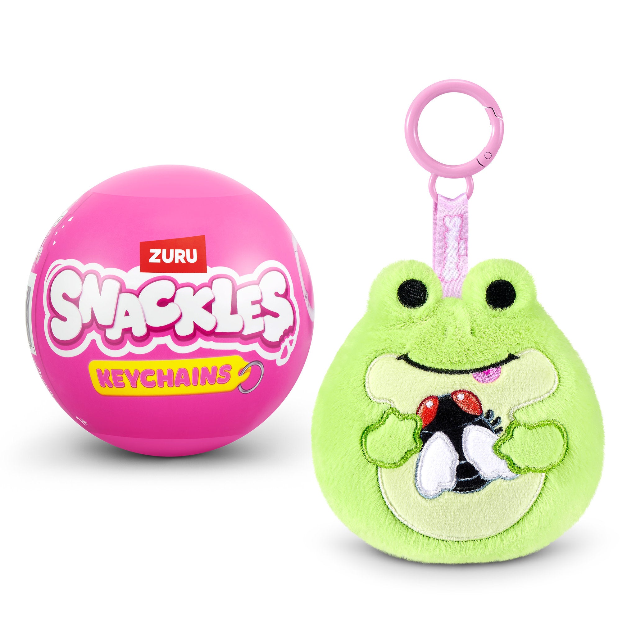 ZURU Snackles 3.5 Inch Keychains  Capsules S1 Assorted Style