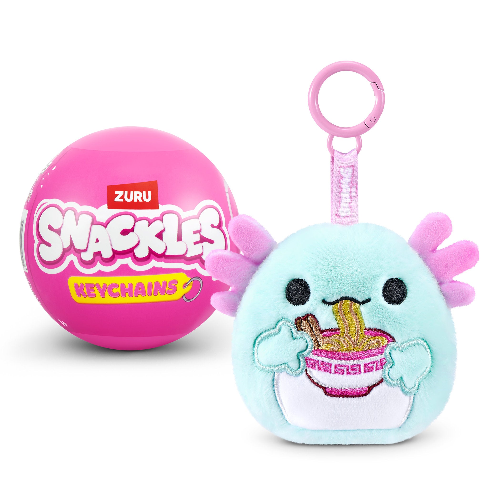 ZURU Snackles 3.5 Inch Keychains  Capsules S1 Assorted Style