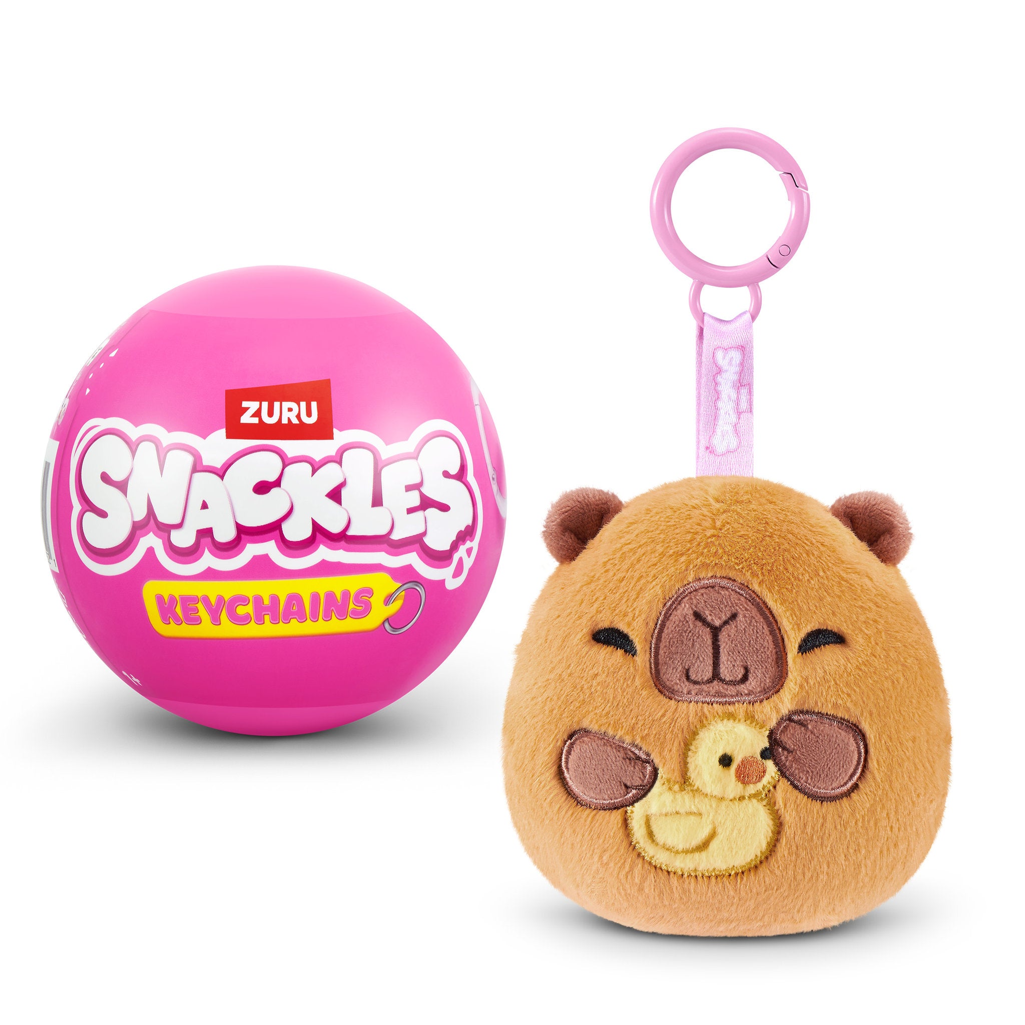 ZURU Snackles 3.5 Inch Keychains  Capsules S1 Assorted Style