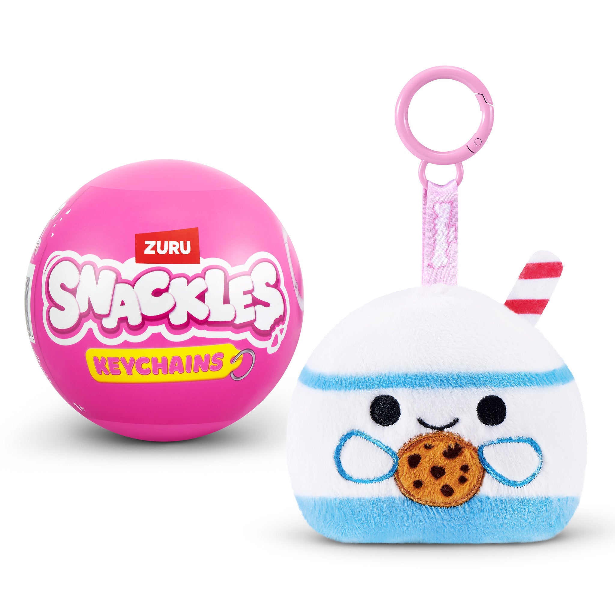 ZURU Snackles 3.5 Inch Keychains  Capsules S1 Assorted Style
