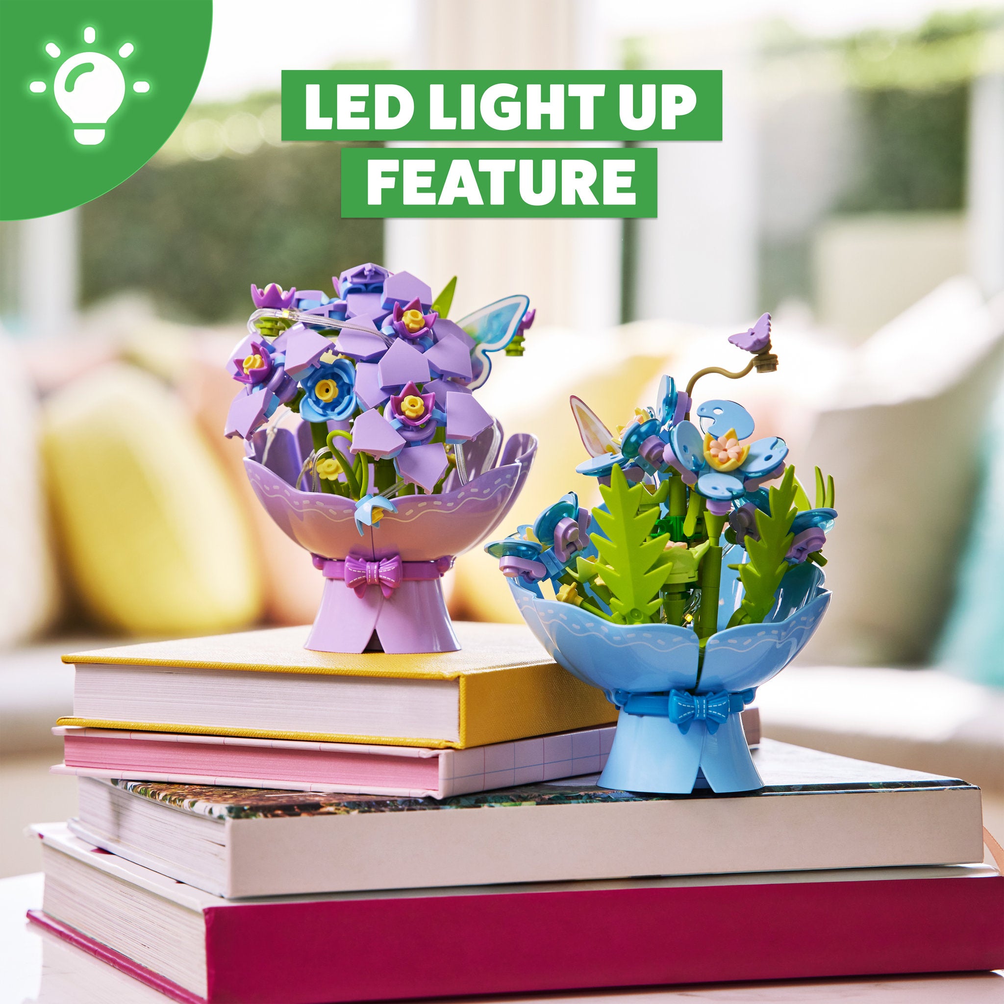 ZURU MAX Build LED Bouquets Series 1 - Blue