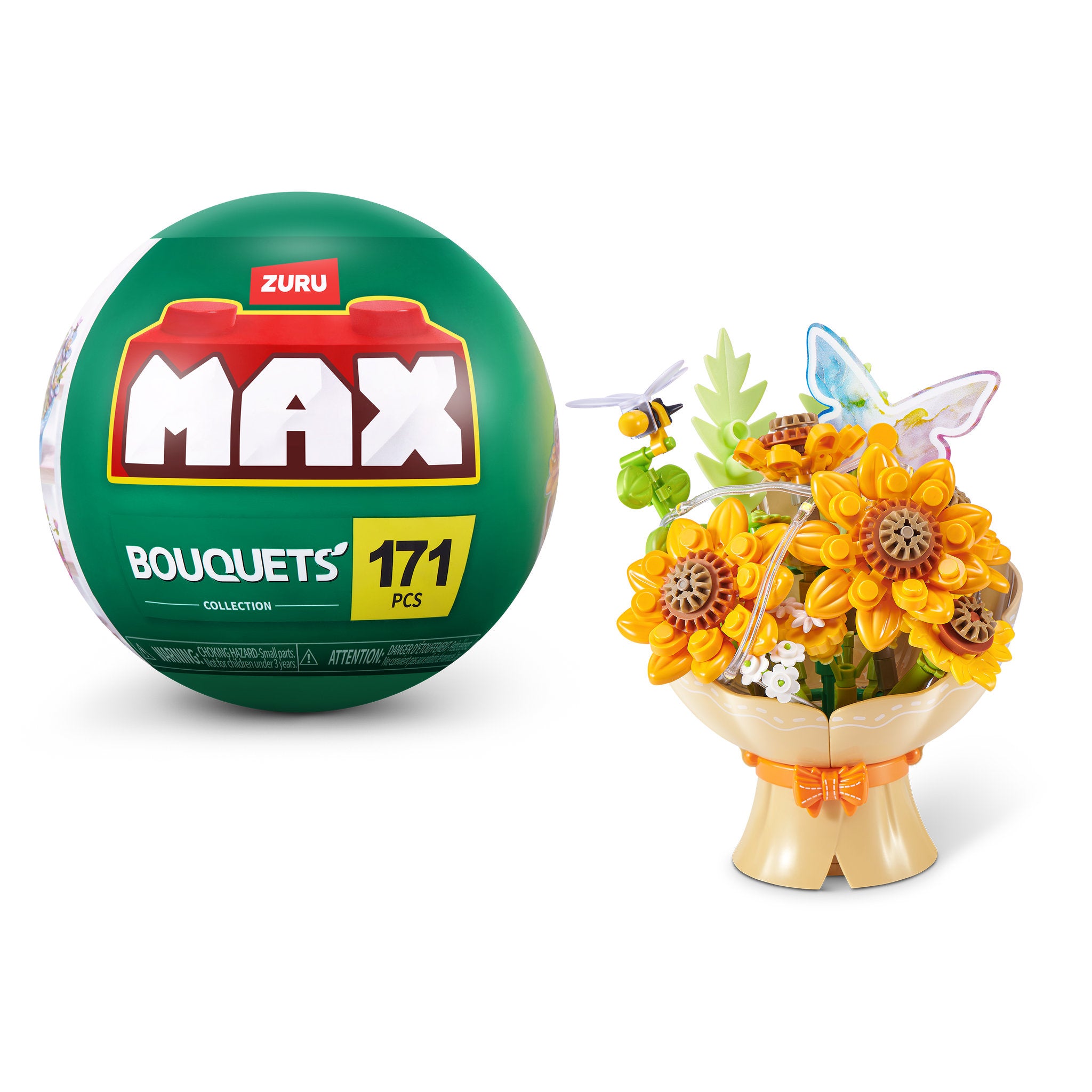 ZURU MAX Build LED Bouquets Series 1 - Yellow