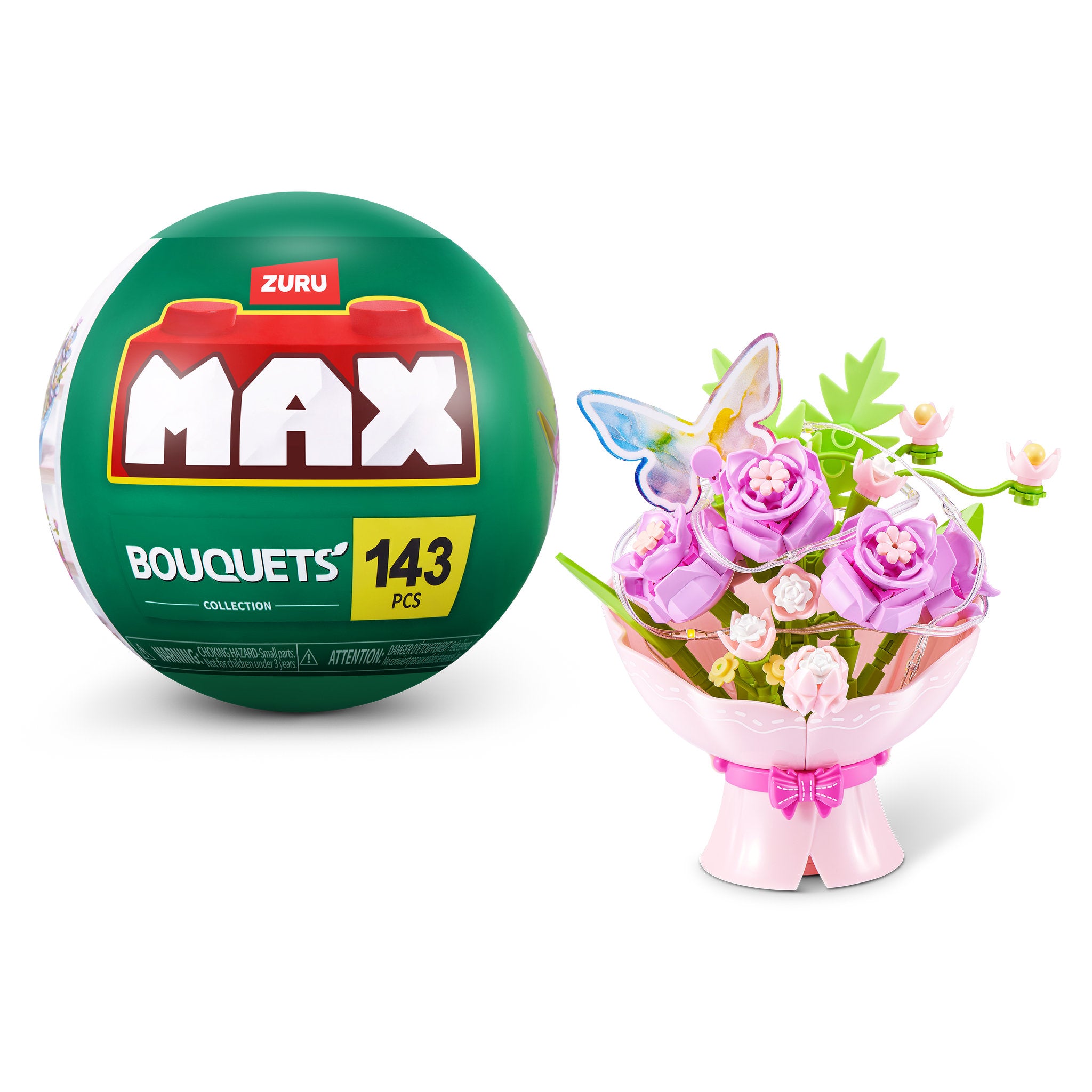 ZURU MAX Build LED Bouquets Series 1 - Pink