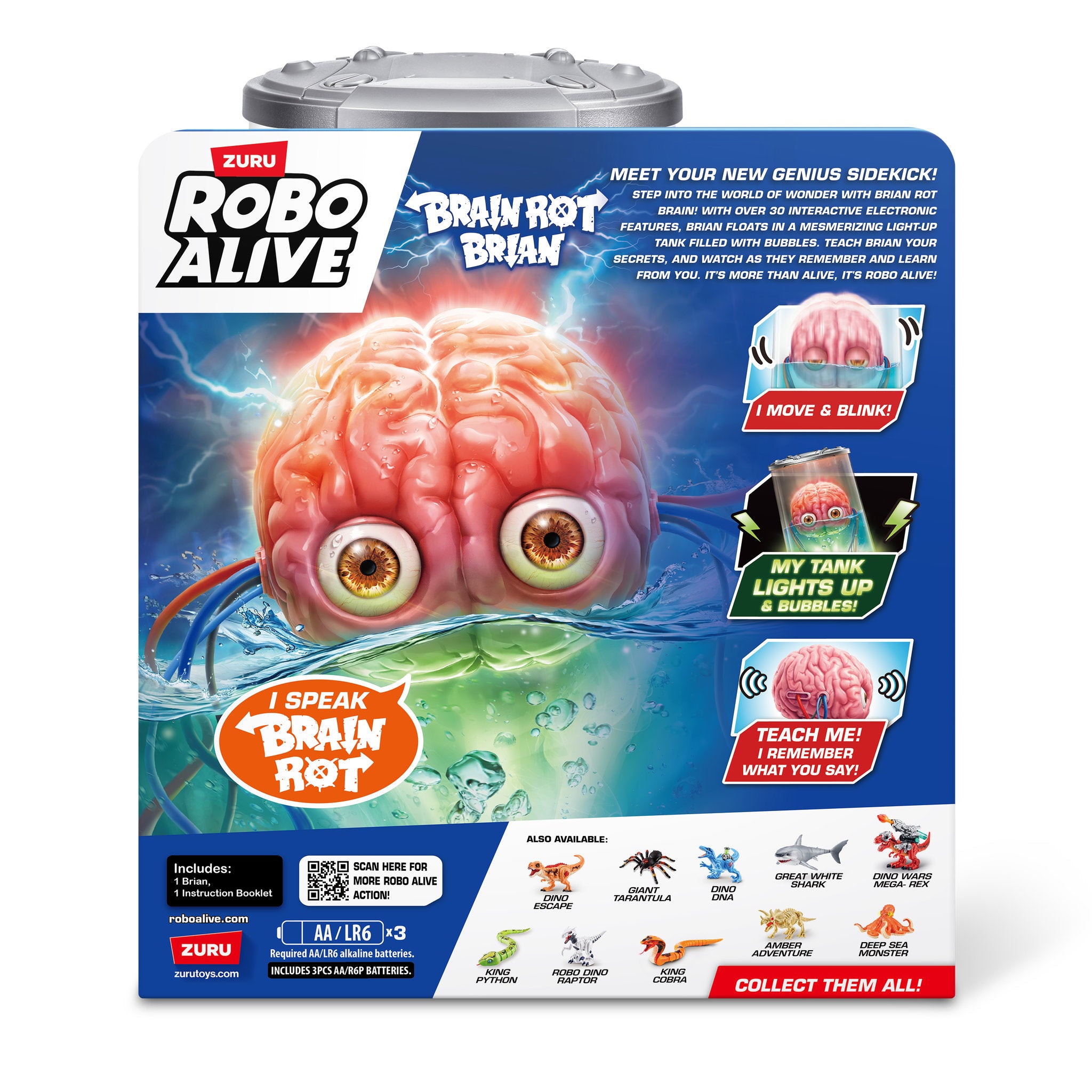 ZURU Robo Alive Brian the Brain