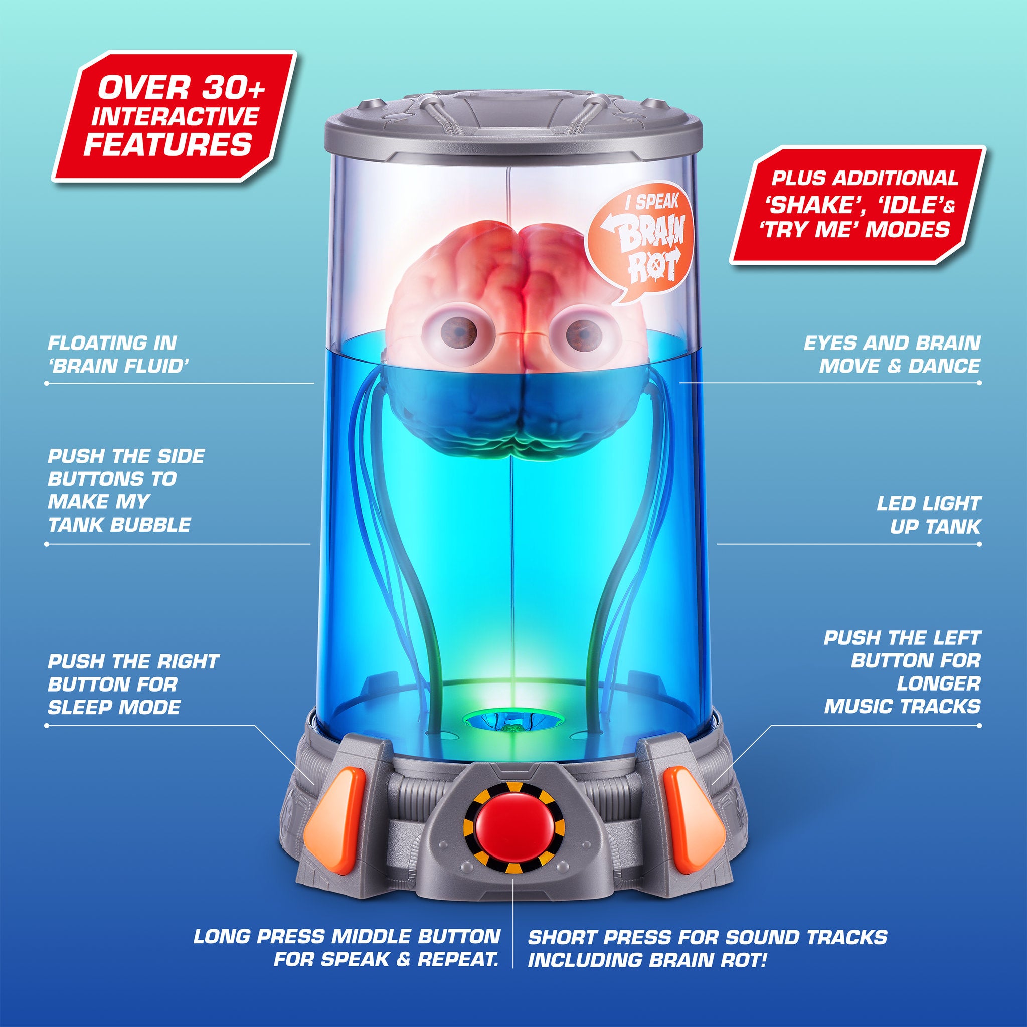 ZURU Robo Alive Brian the Brain