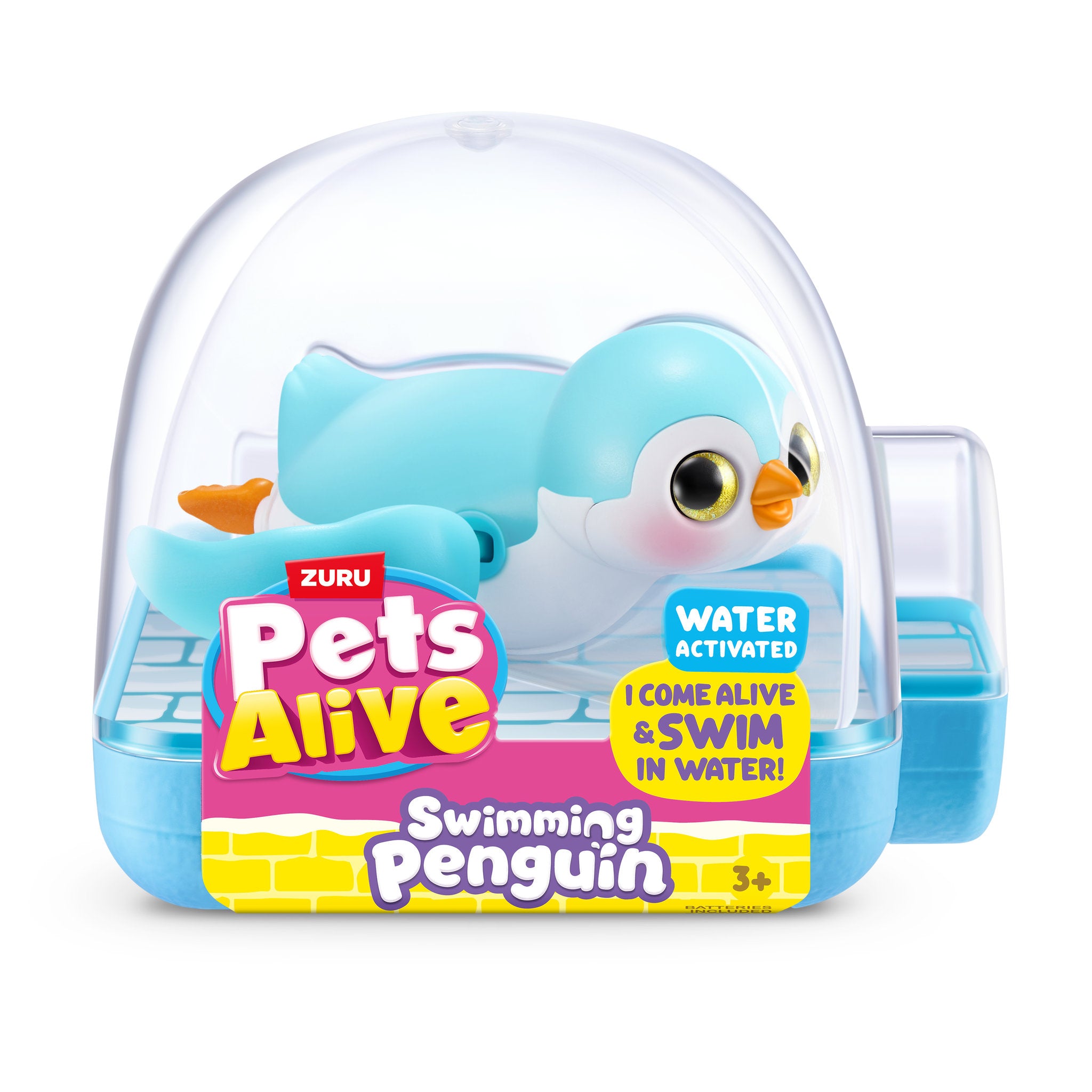 ZURU Pets Alive Swimming Penguin Series 1 Assorted Styles